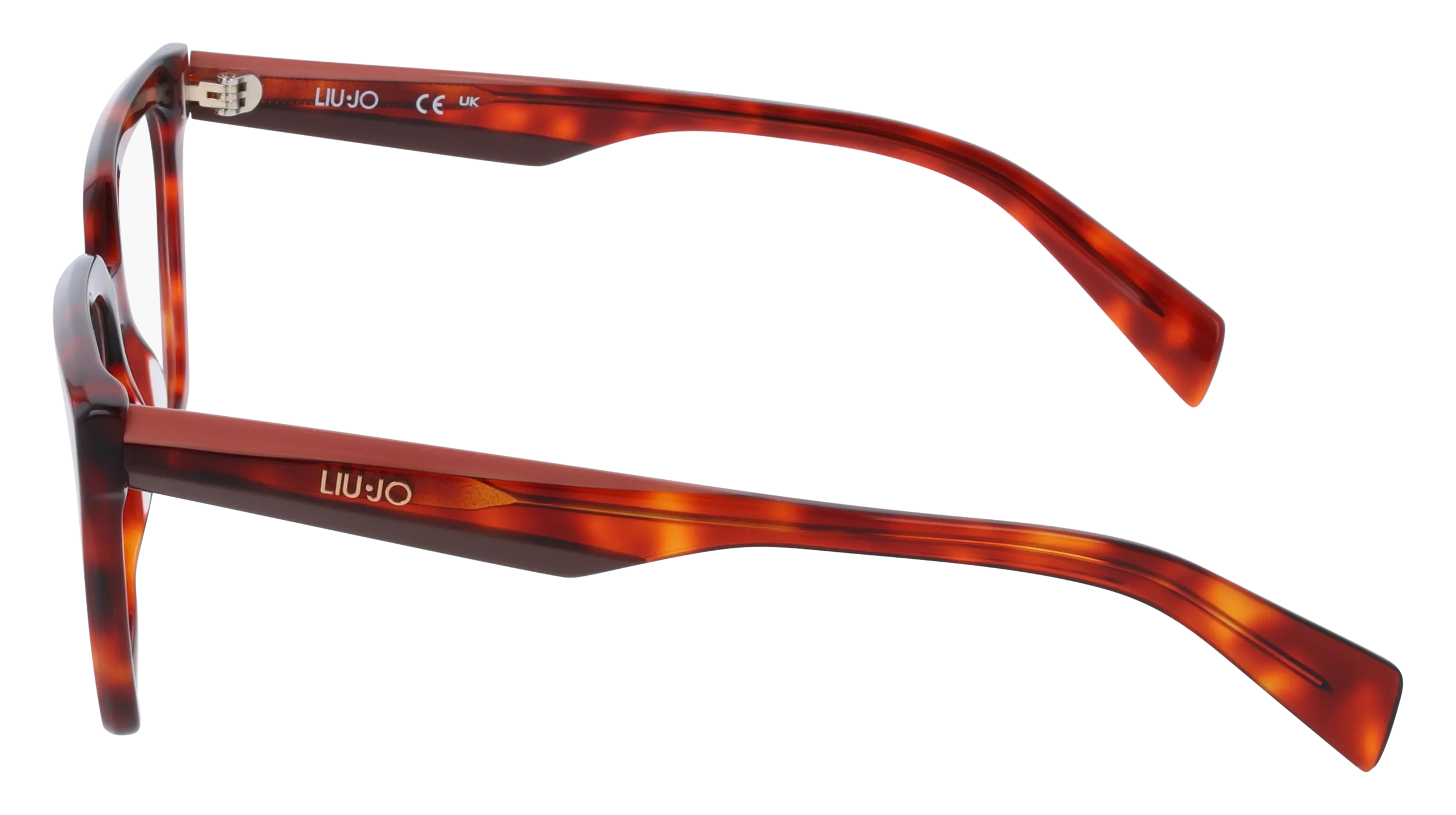 Liu Jo LJ2825 640 Montature da vista Acetato Rosso Squadrata Normale - immagine 3