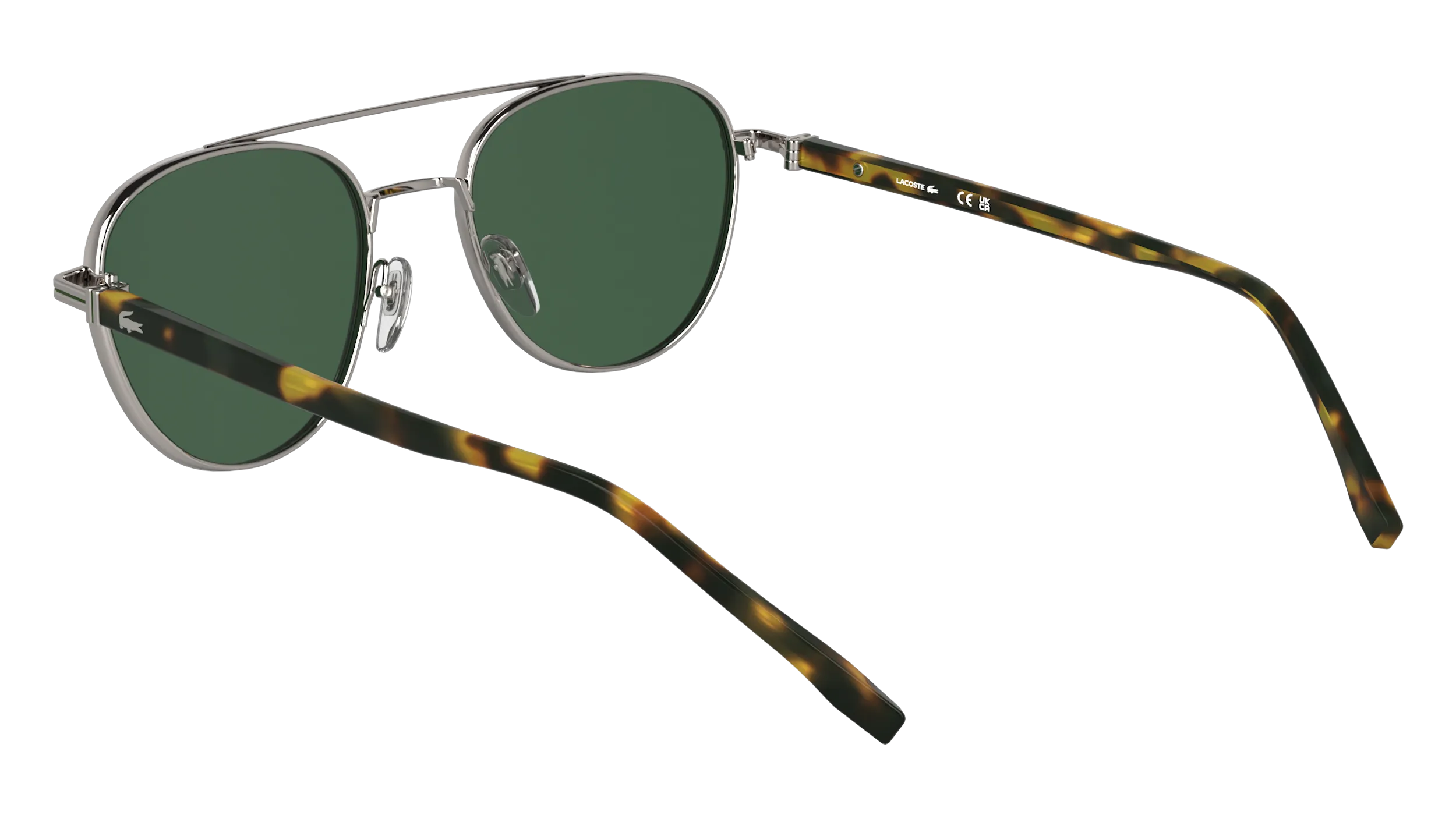 Lacoste L271S 033 Occhiali da sole Metallo Canna di fucile Squadrata Normale - immagine 4