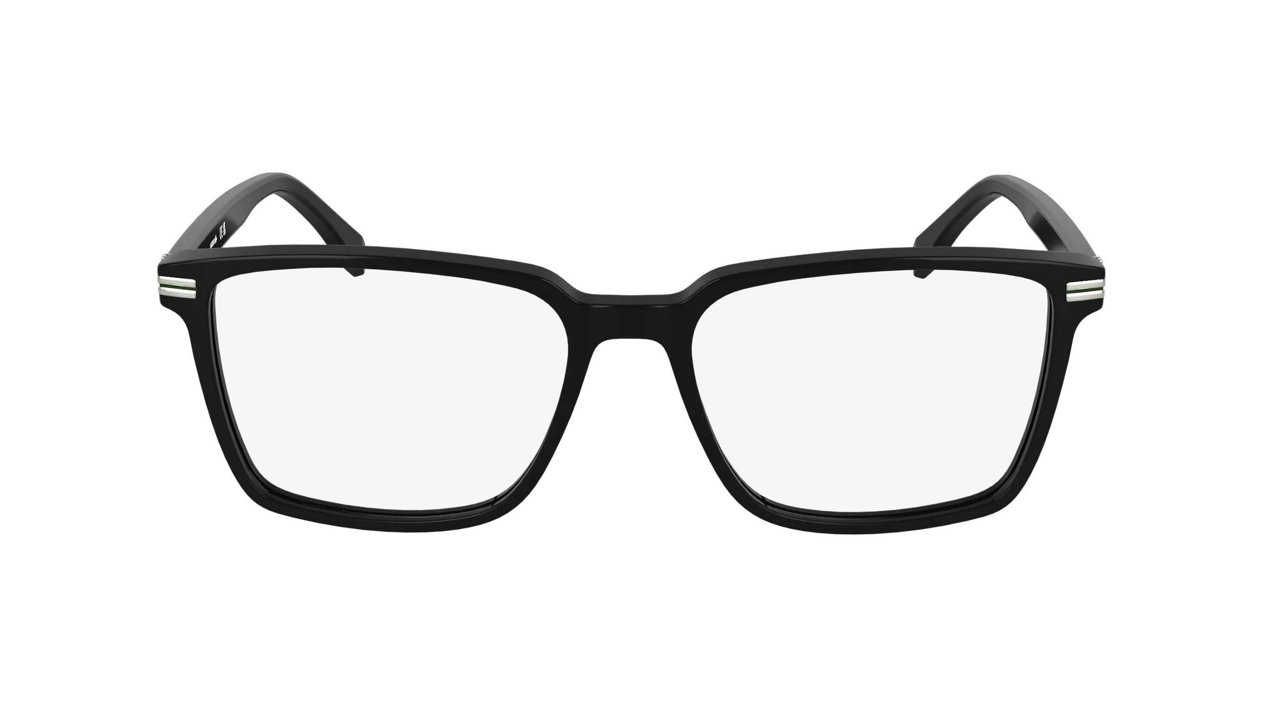 Lacoste L2986 001 Montature da vista Acetato Nero Squadrata Normale - immagine 2