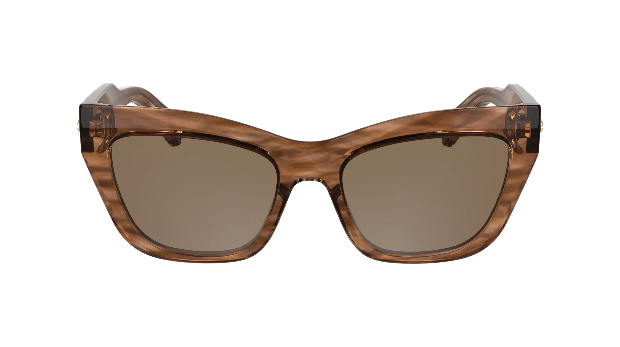 LONGCHAMP LO777S 211 Occhiali da sole Acetato Marrone Marrone Cat Eye Normale - immagine 2