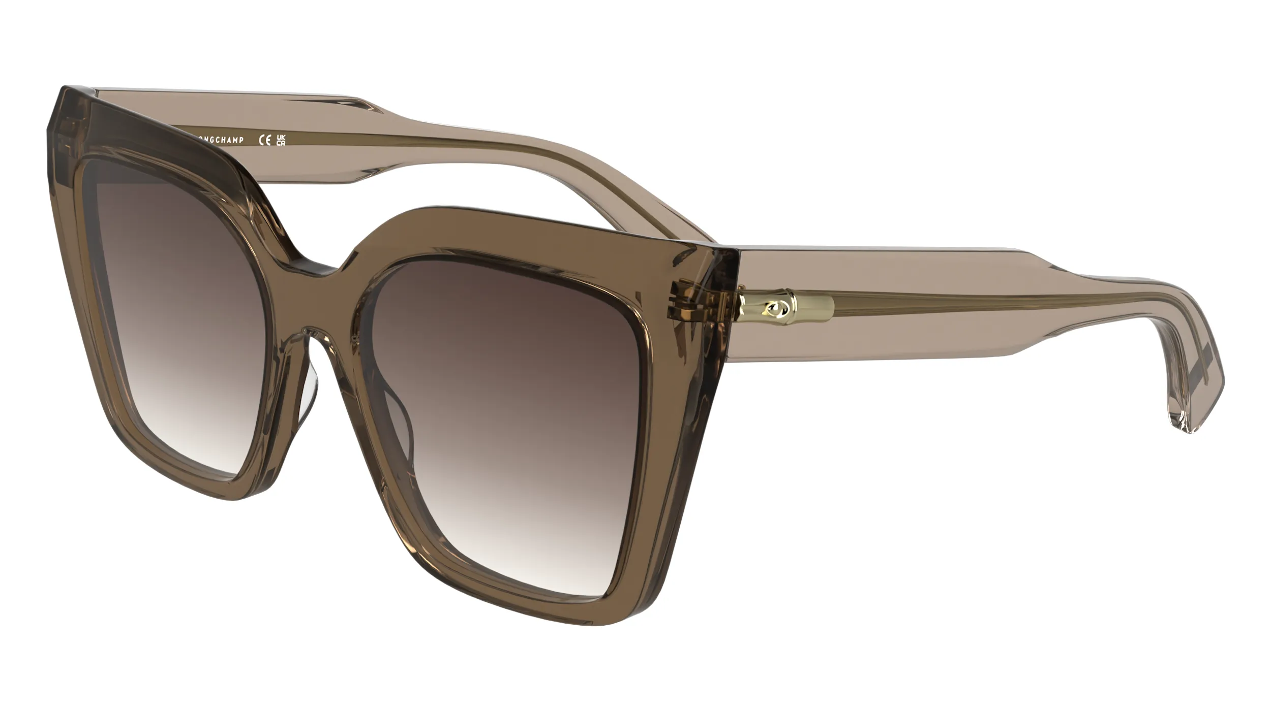 LONGCHAMP LO778S 272 Occhiali da sole Acetato Nude Bordeaux Farfalla Normale - immagine 1