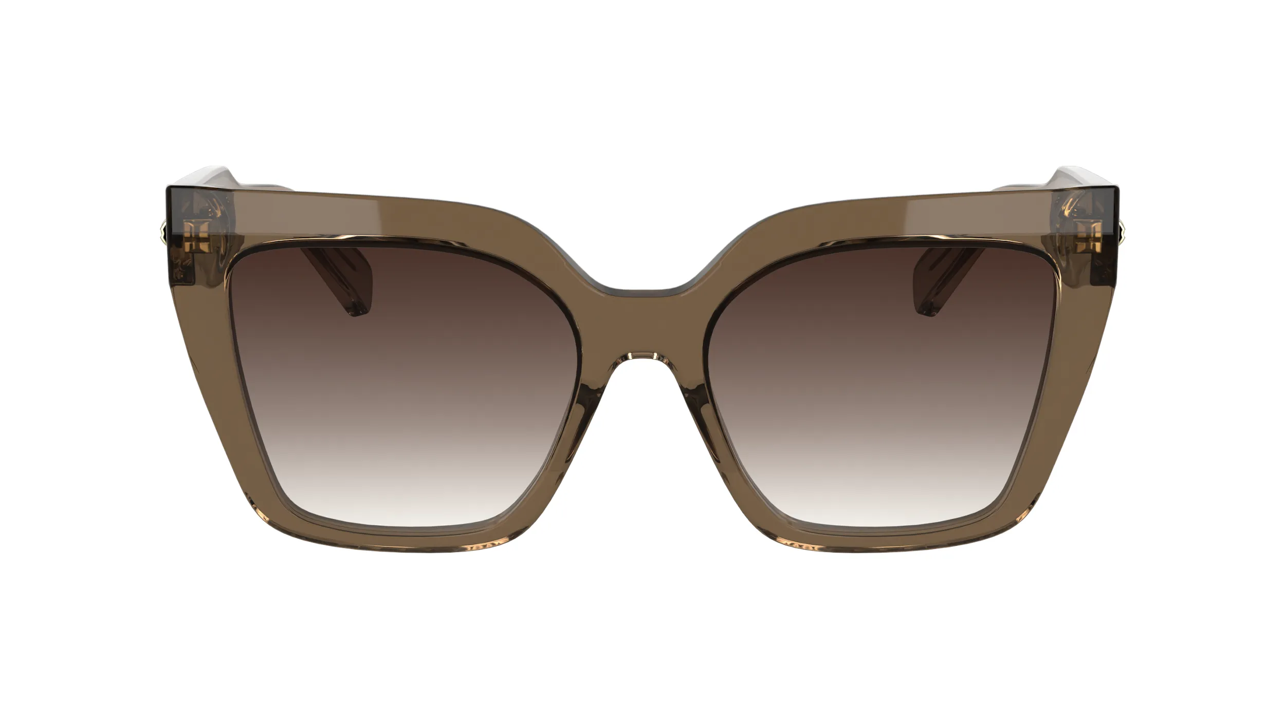 LONGCHAMP LO778S 272 Occhiali da sole Acetato Nude Bordeaux Farfalla Normale - immagine 2
