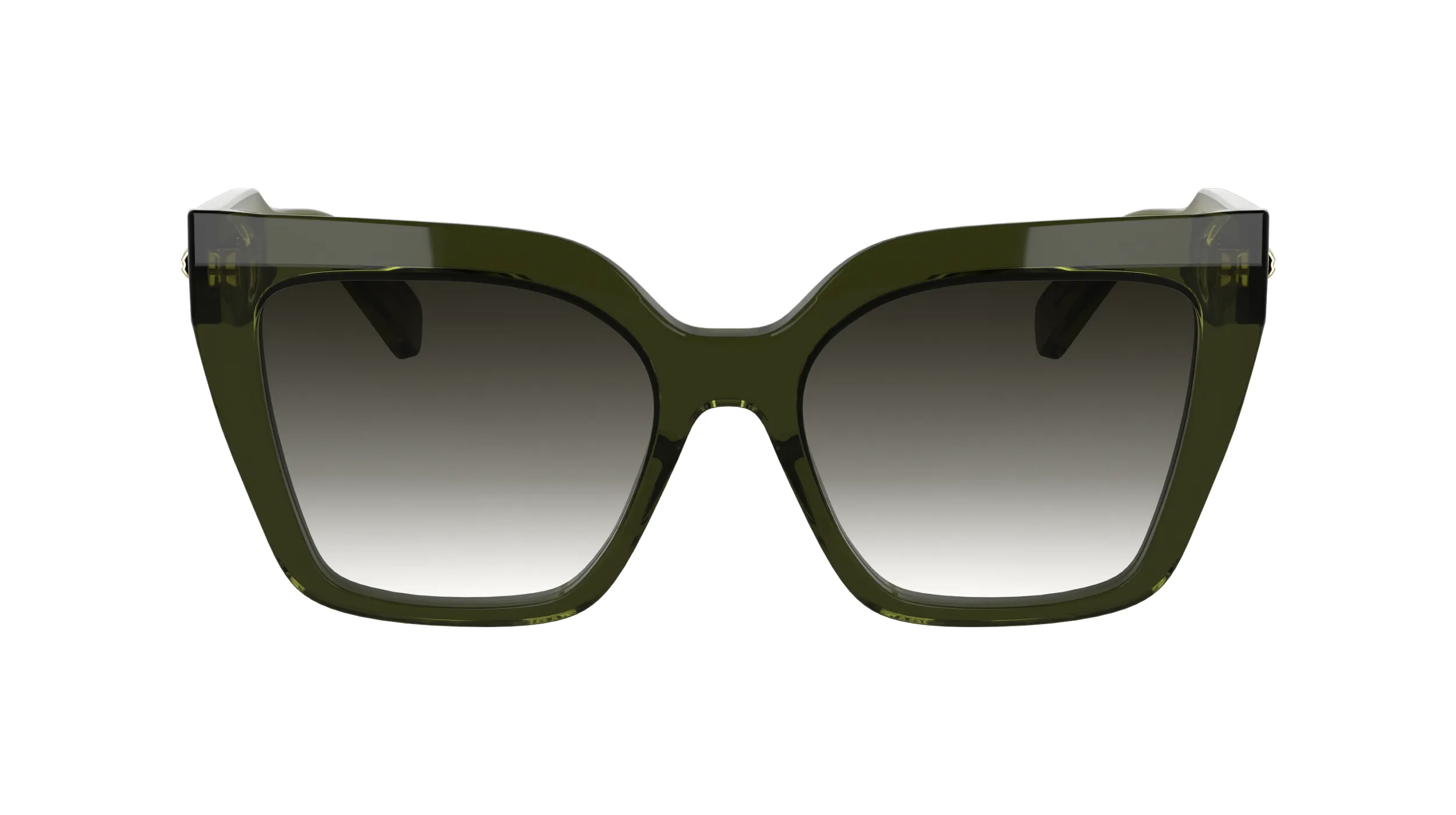 LONGCHAMP LO778S 300 Occhiali da sole Acetato Verde Farfalla Normale - immagine 2