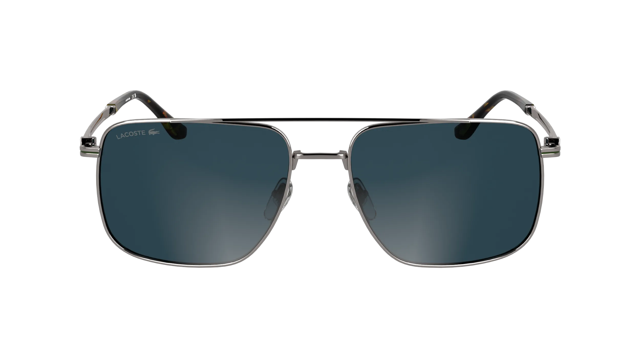 Lacoste L272S 038 Occhiali da sole Metallo Canna di fucile Blu Squadrata Normale - immagine 2