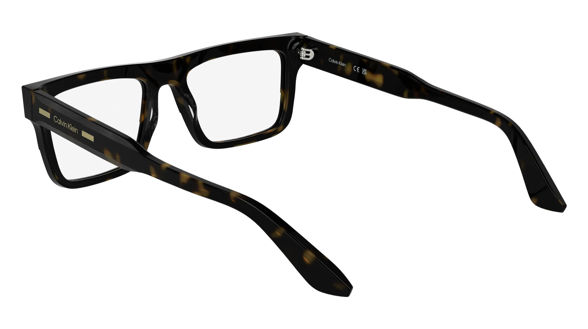 Calvin Klein CK25520 235 Montature da vista Acetato Havana Squadrata Normale - immagine 4