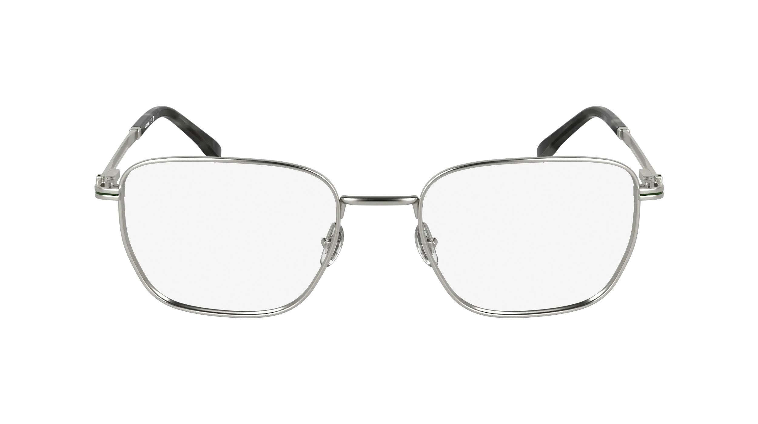 Lacoste L2311 040 Montature da vista Metallo Argento Squadrata Normale - immagine 2
