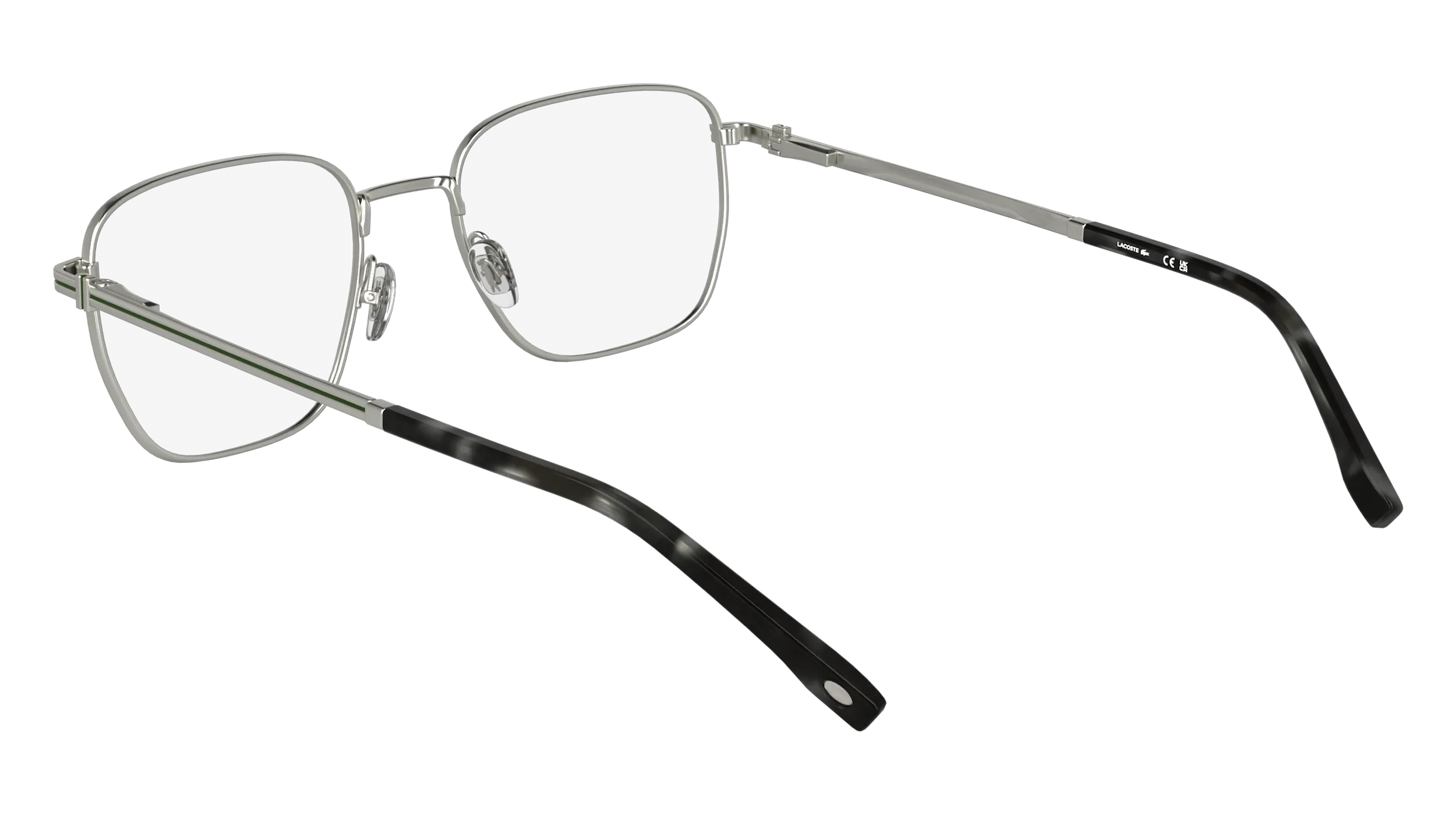 Lacoste L2311 040 Montature da vista Metallo Argento Squadrata Normale - immagine 4