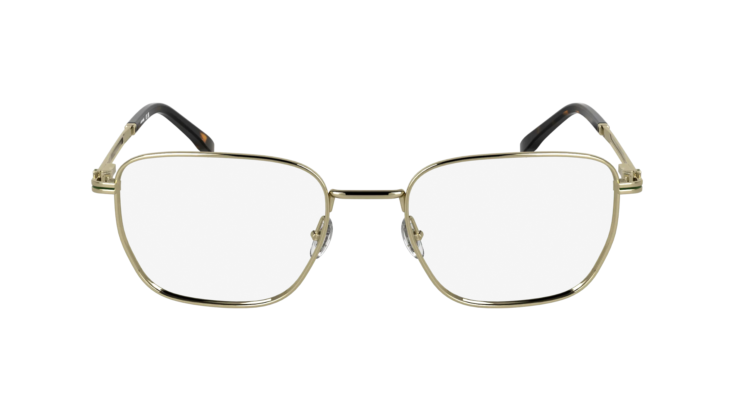 Lacoste L2311 714 Montature da vista Metallo Oro Squadrata Normale - immagine 2