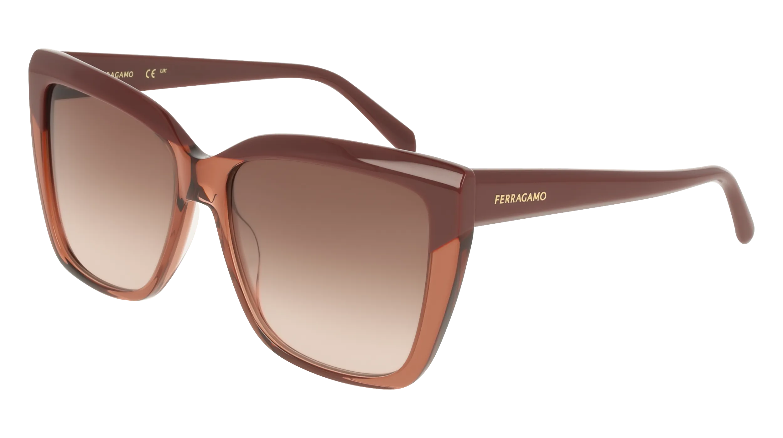 Ferragamo SF1102S 619 Occhiali da sole Acetato Squadrata Normale - immagine 1