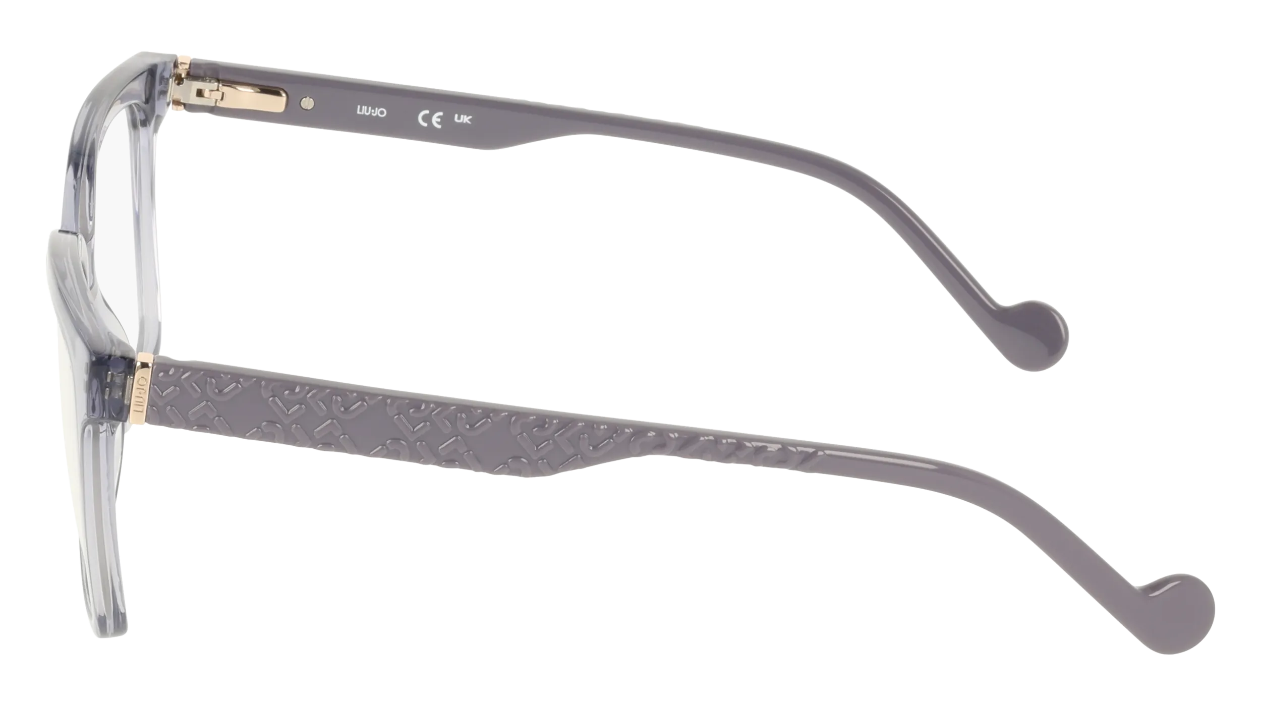Liu Jo LJ2767 020 Montature da vista Bio-iniettato Grigio Squadrata Normale - immagine 3