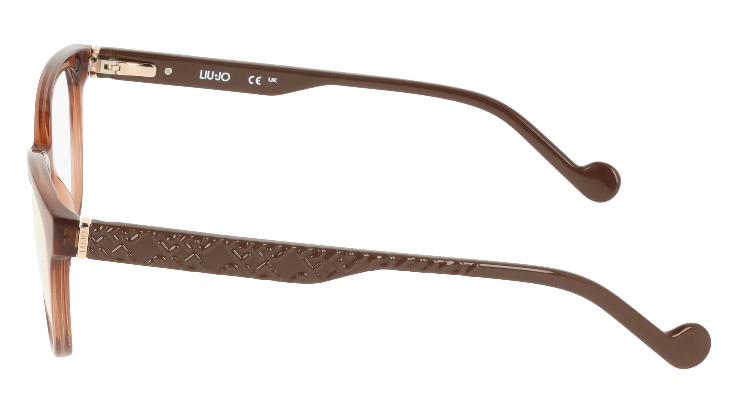 Liu Jo LJ2758 200 Montature da vista Bio-iniettato Marrone Trasparente Cat Eye Normale - immagine 3