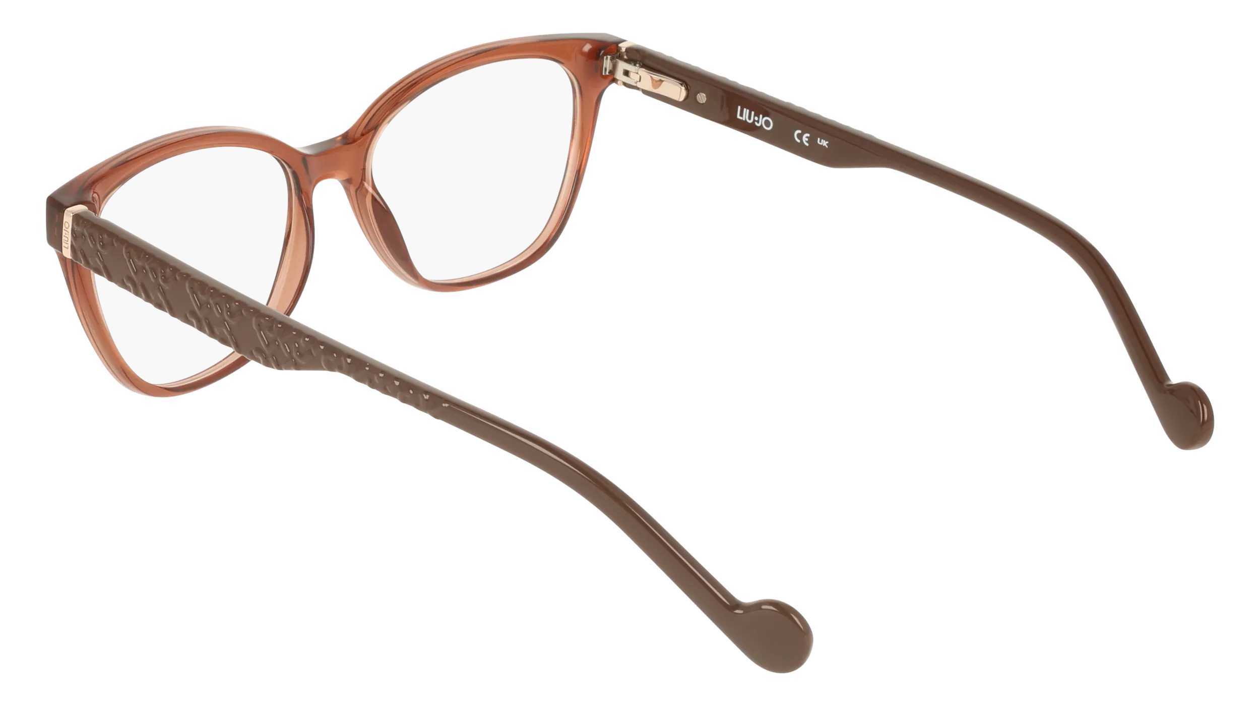 Liu Jo LJ2758 200 Montature da vista Bio-iniettato Marrone Trasparente Cat Eye Normale - immagine 4