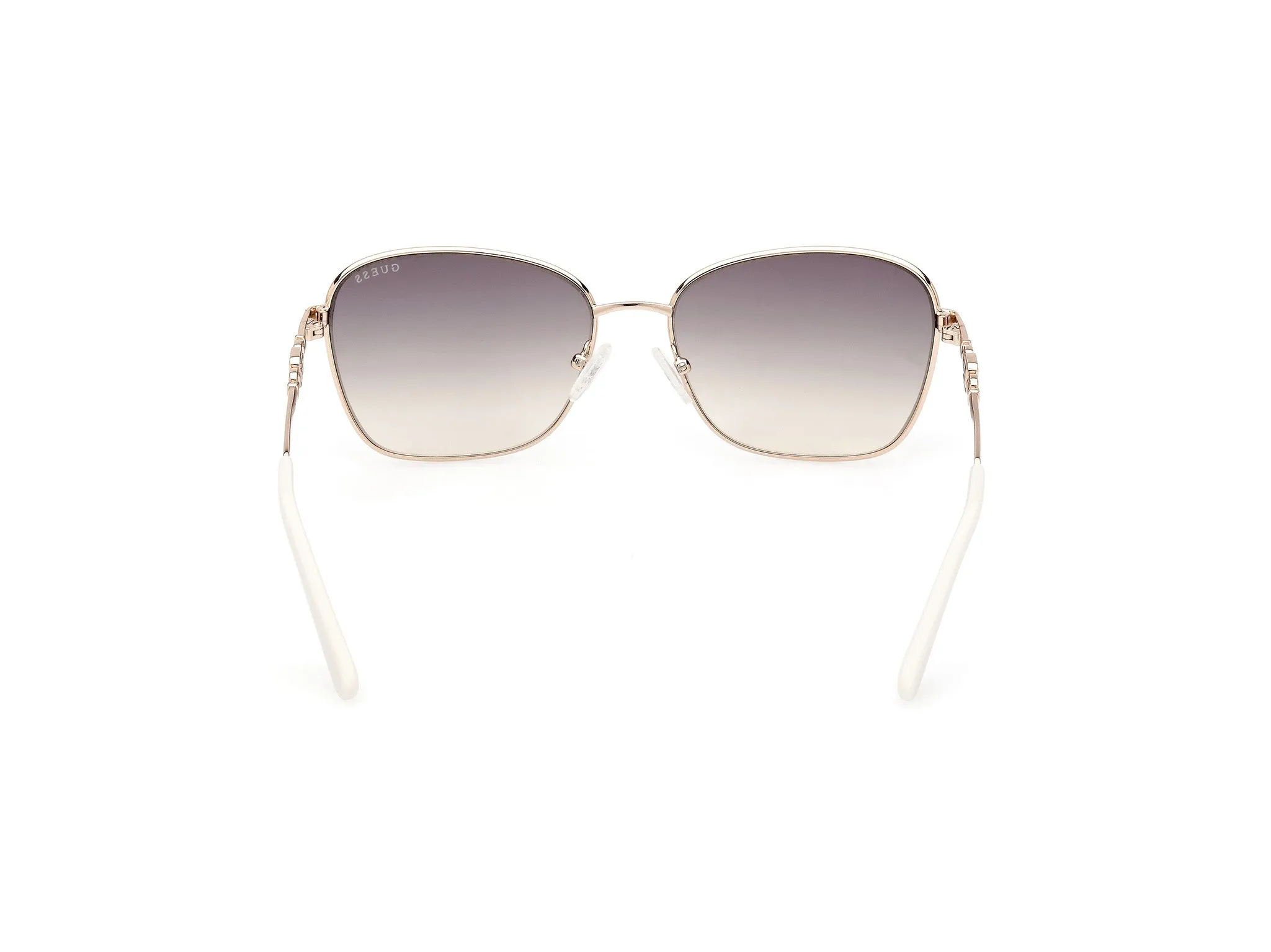 Guess GU7884 21P Occhiali da sole Metallo Bianco Verde Farfalla Normale Sfumato - immagine 4