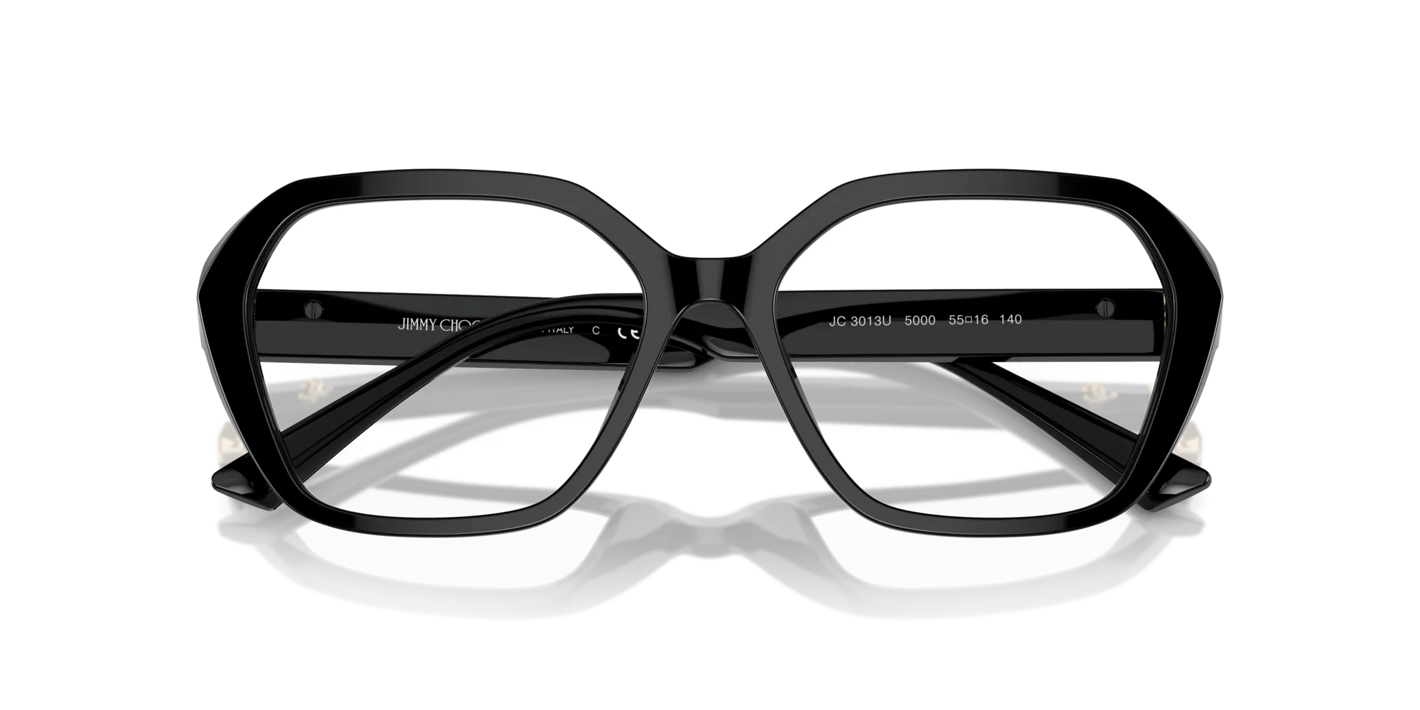 Jimmy Choo JC3013U 5000 Montature da vista Acetato Farfalla - immagine 4