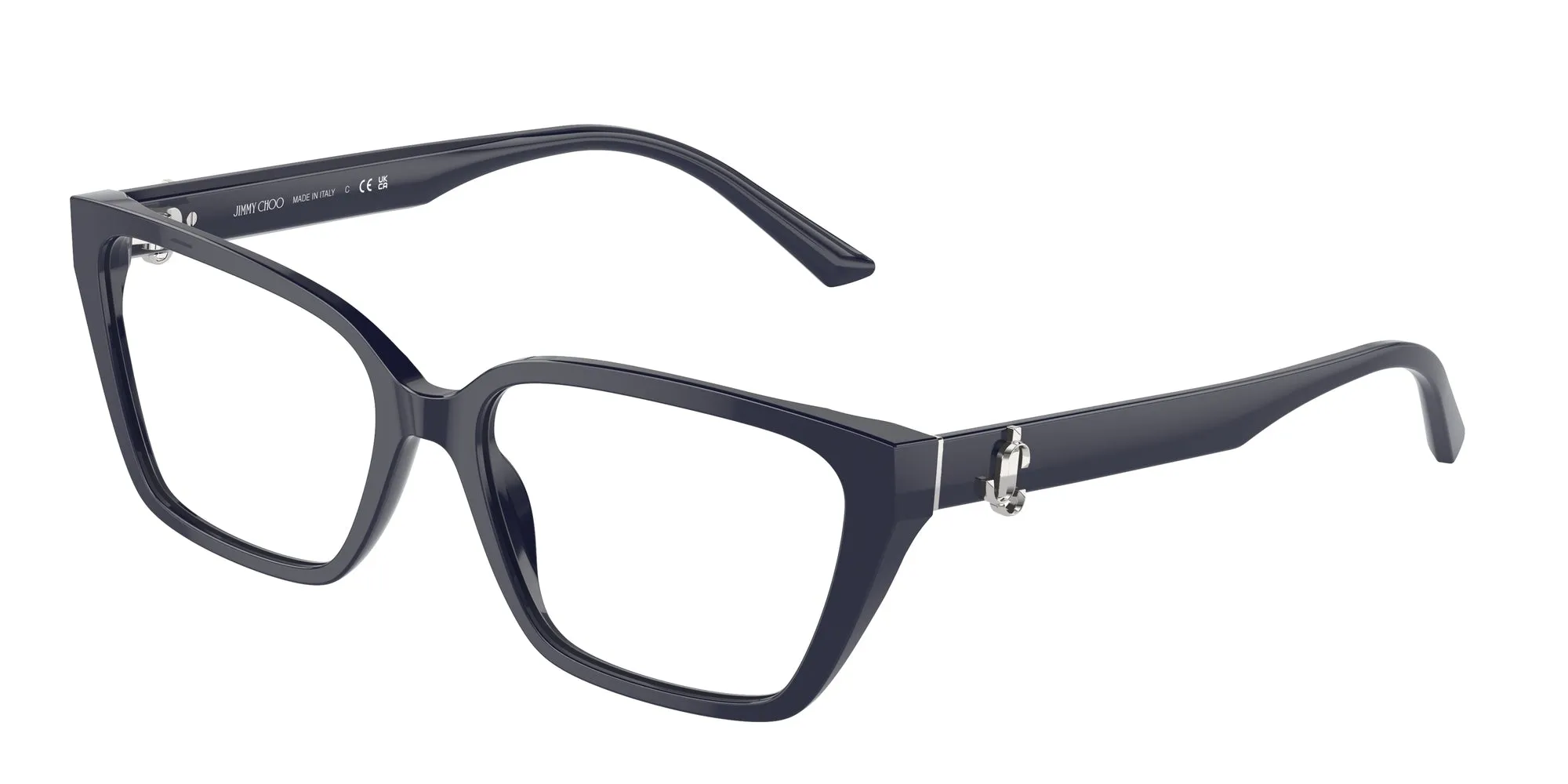 Jimmy Choo JC3008 5016 Montature da vista Acetato Blu Cat Eye - immagine 1
