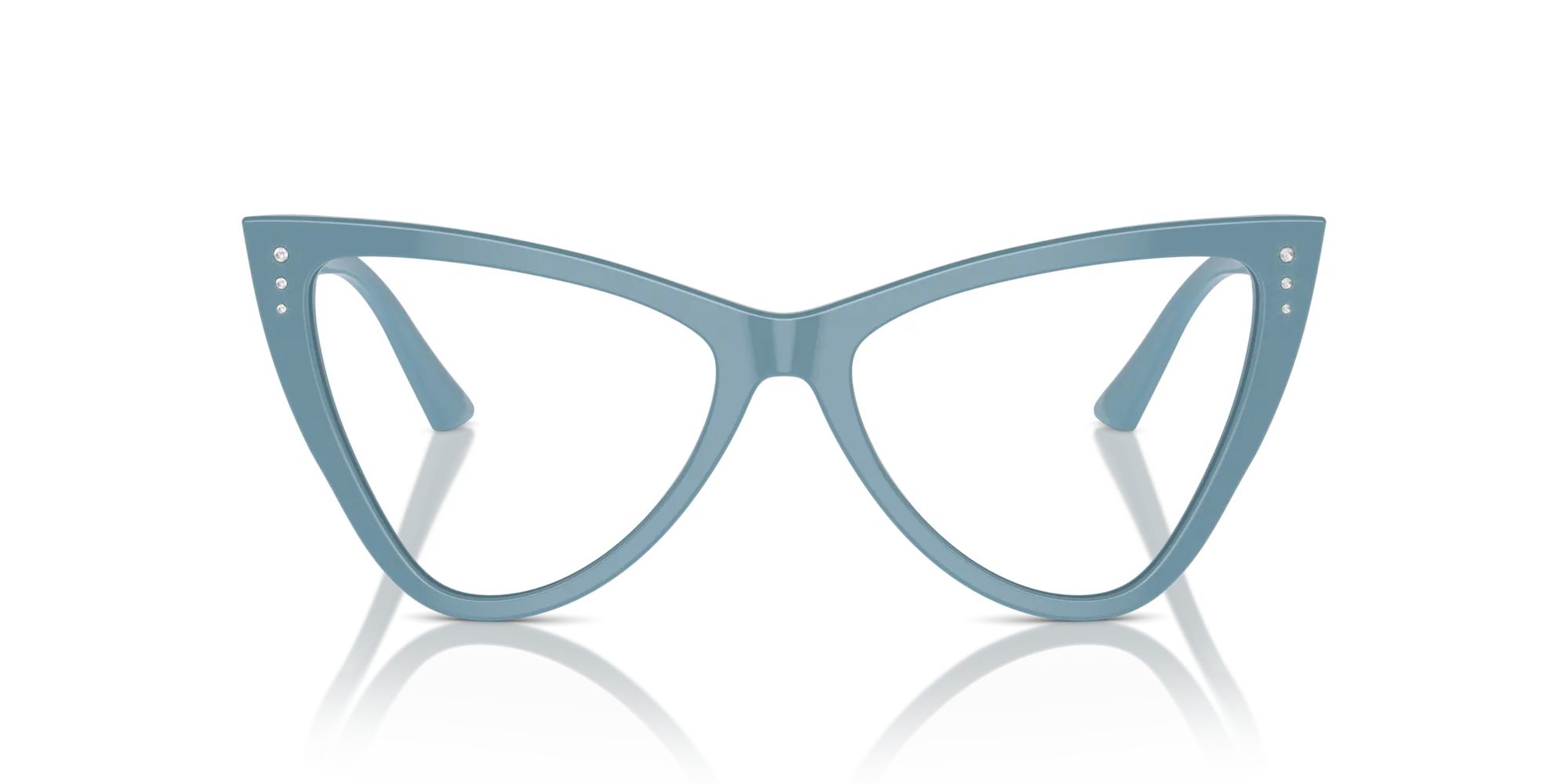 Jimmy Choo JC3004B 5012 Montature da vista Acetato Blu Cat Eye - immagine 3