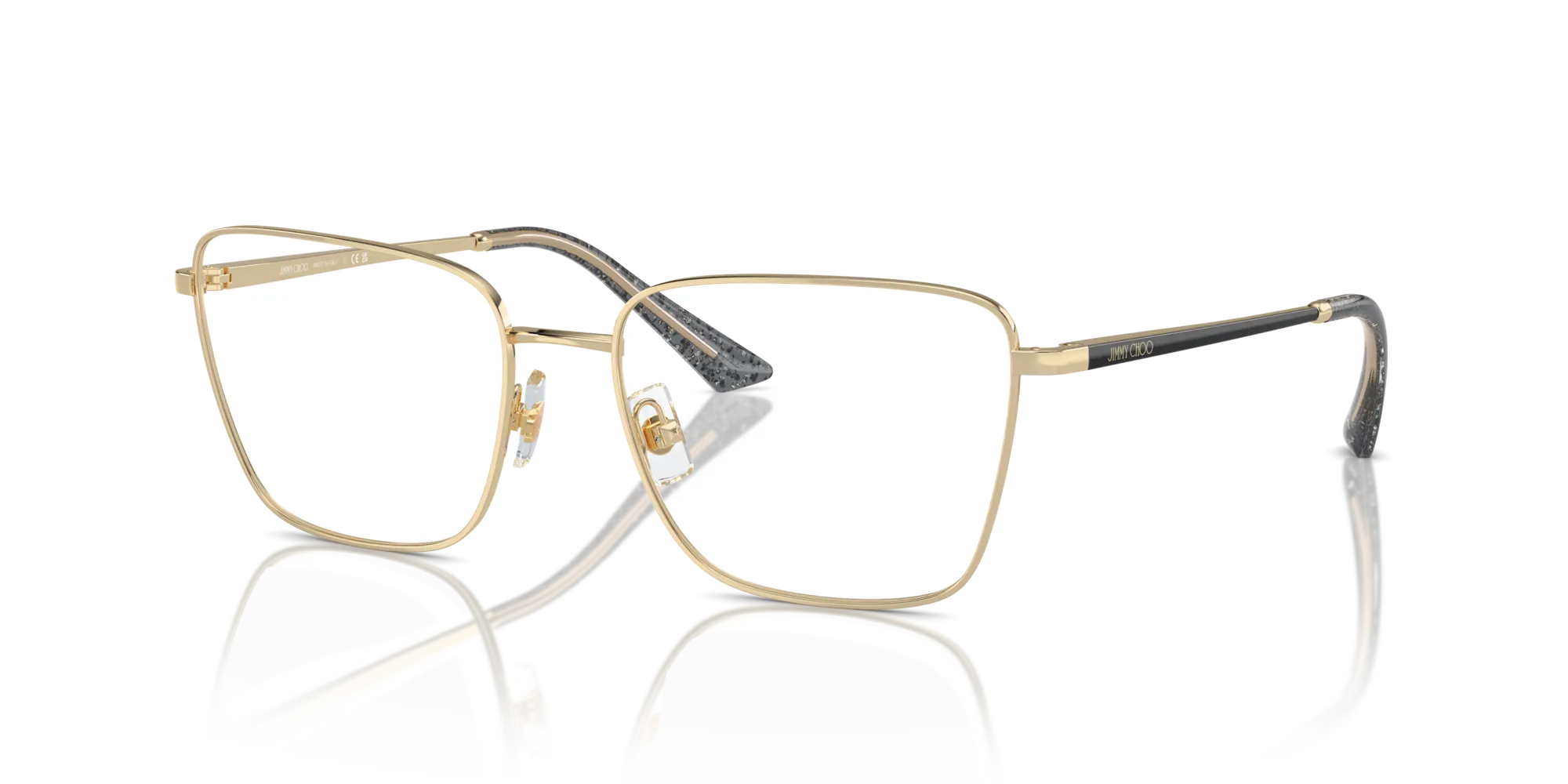 Jimmy Choo JC2003 3017 Montature da vista Metallo Oro Pillow - immagine 4