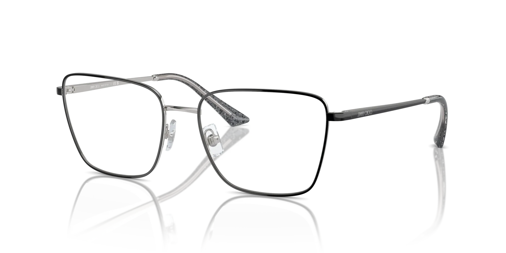 Jimmy Choo JC2003 3016 Montature da vista Metallo Argento Pillow - immagine 4