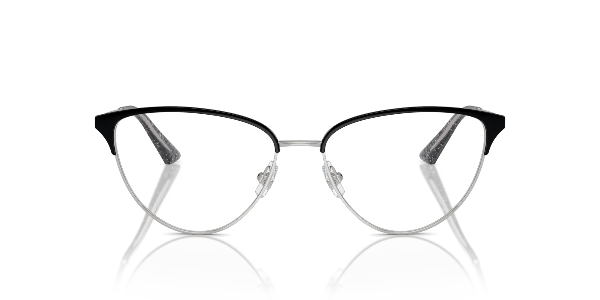 Jimmy Choo JC2002 3016 Montature da vista Metallo Argento Cat Eye - immagine 3