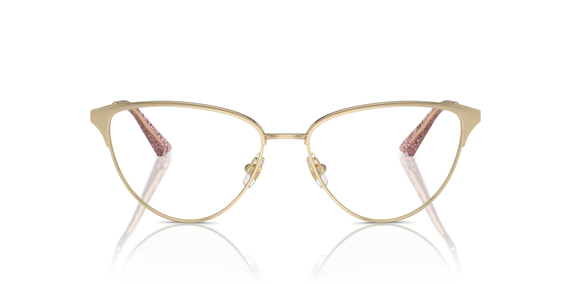 Jimmy Choo JC2002 3013 Montature da vista Metallo Oro Cat Eye - immagine 3