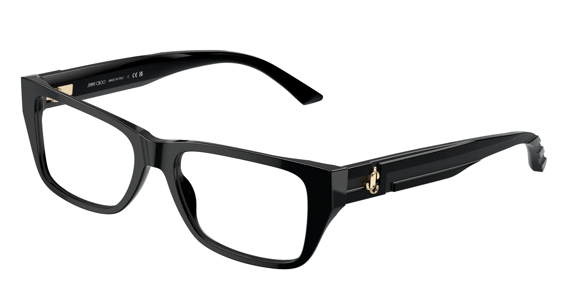 Jimmy Choo JC3016 5000 Montature da vista Acetato Nero Pillow - immagine 2