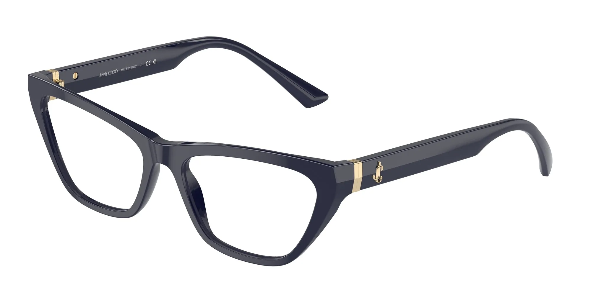 Jimmy Choo JC3014 5023 Montature da vista Acetato Blu Cat Eye - immagine 1