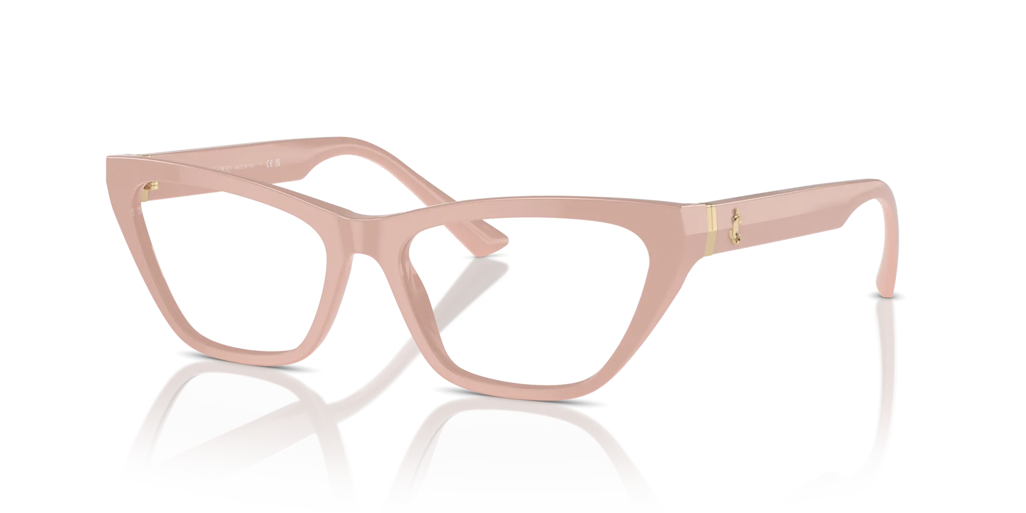 Jimmy Choo JC3014 5014 Montature da vista Acetato Rosa Cat Eye - immagine 4