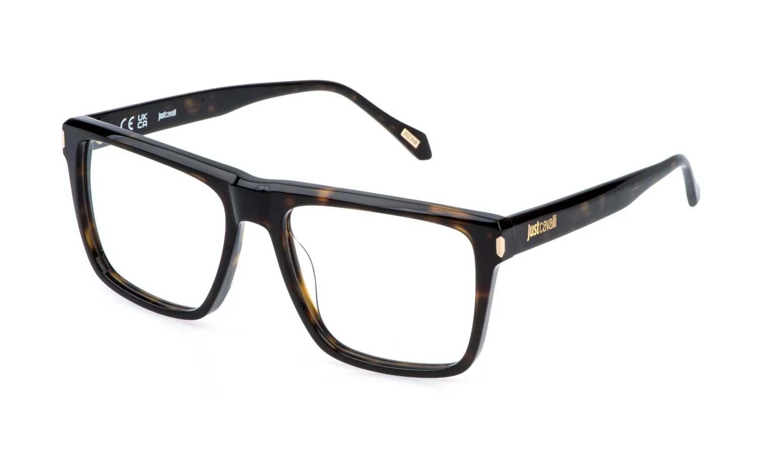 Just Cavalli VJC140 722 Montature da vista Acetato Havana Squadrata - immagine 1
