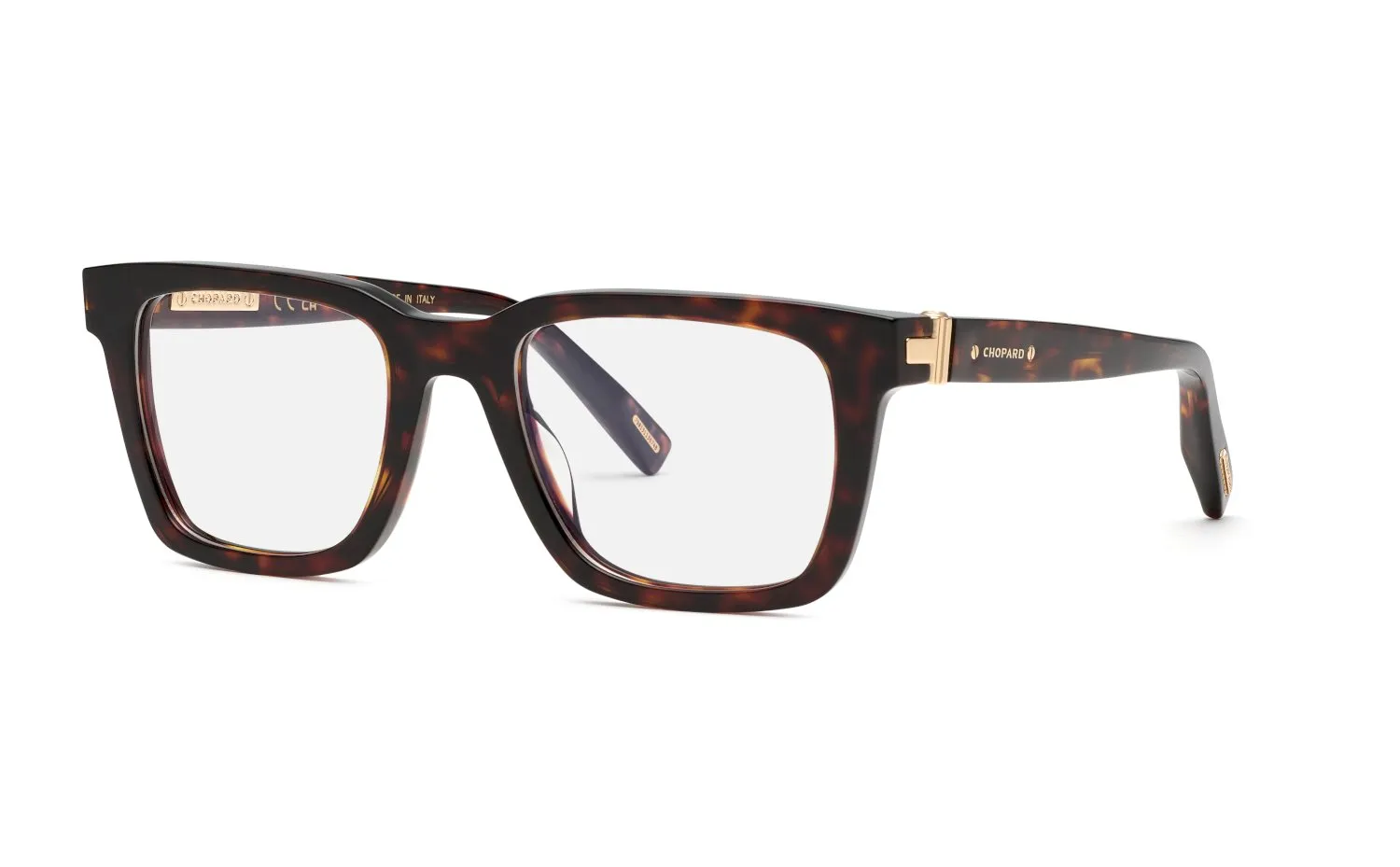 Chopard VCH372 909 Montature da vista Acetato Havana Squadrata - immagine 1