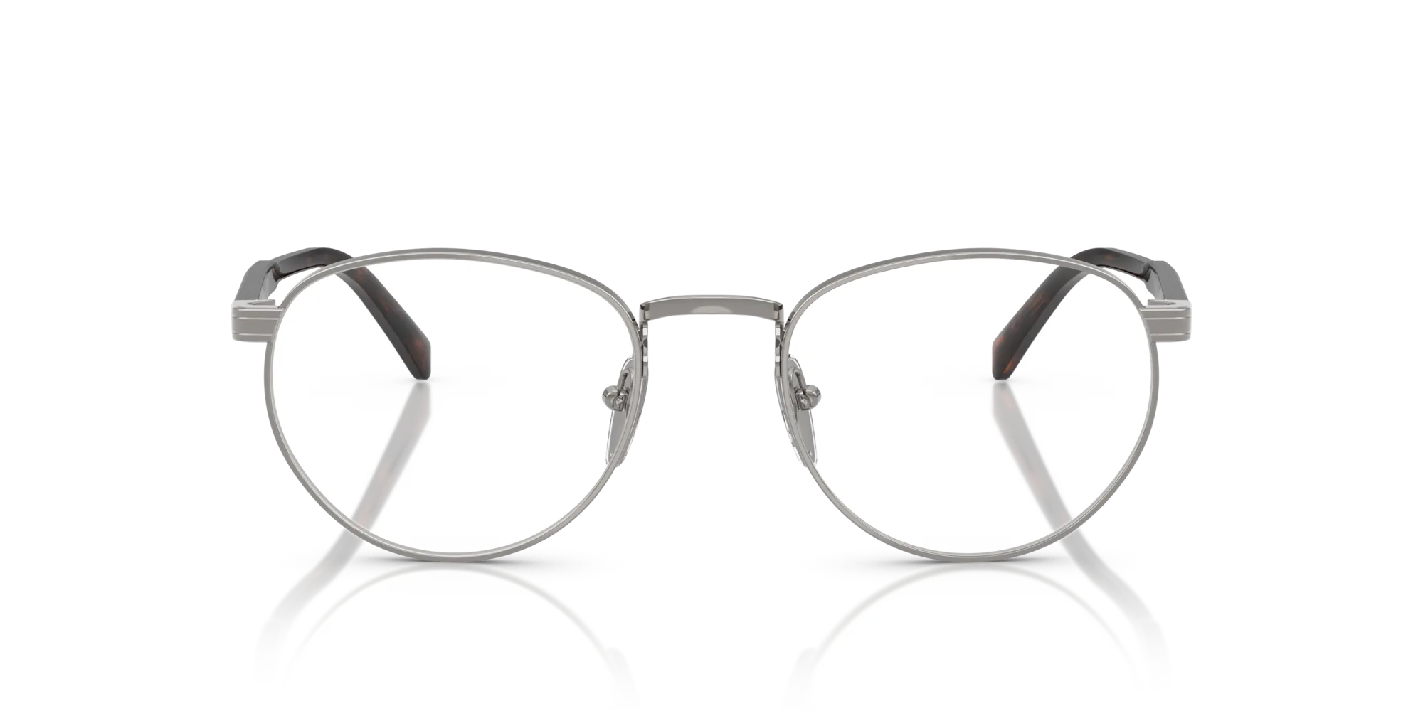 Prada PR B52V 20C1O1 Montature da vista Metallo Grigio Pantos Normale - immagine 3