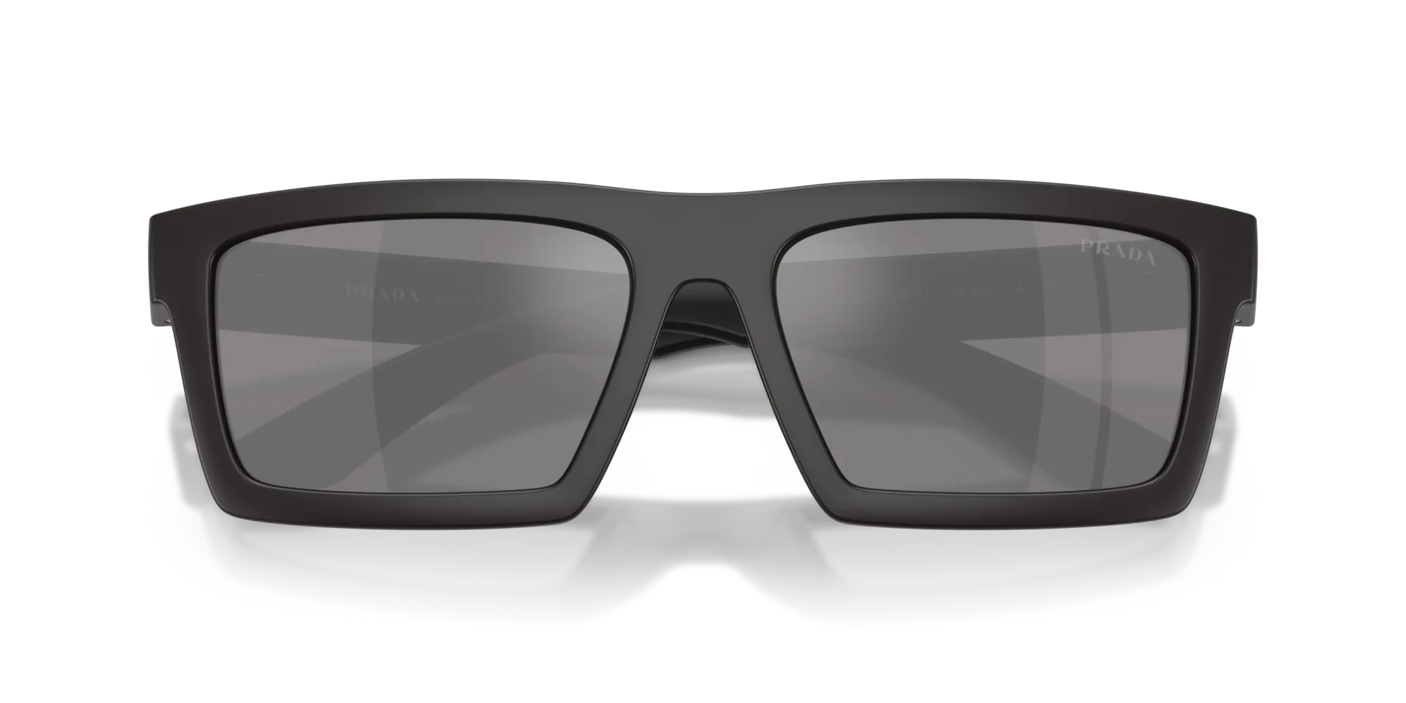 Prada Linea Rossa PS A07S 18K60A Occhiali da sole Iniettato Grigio Grigio Squadrata Specchiate - immagine 3