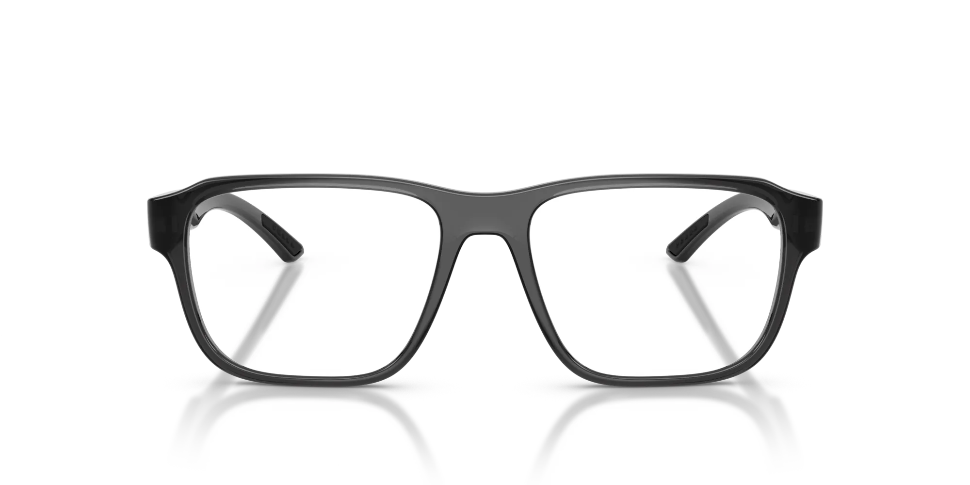 Prada Linea Rossa PS 05RV 01D1O1 Montature da vista Iniettato Grigio Trasparente Geometrica Normale - immagine 3