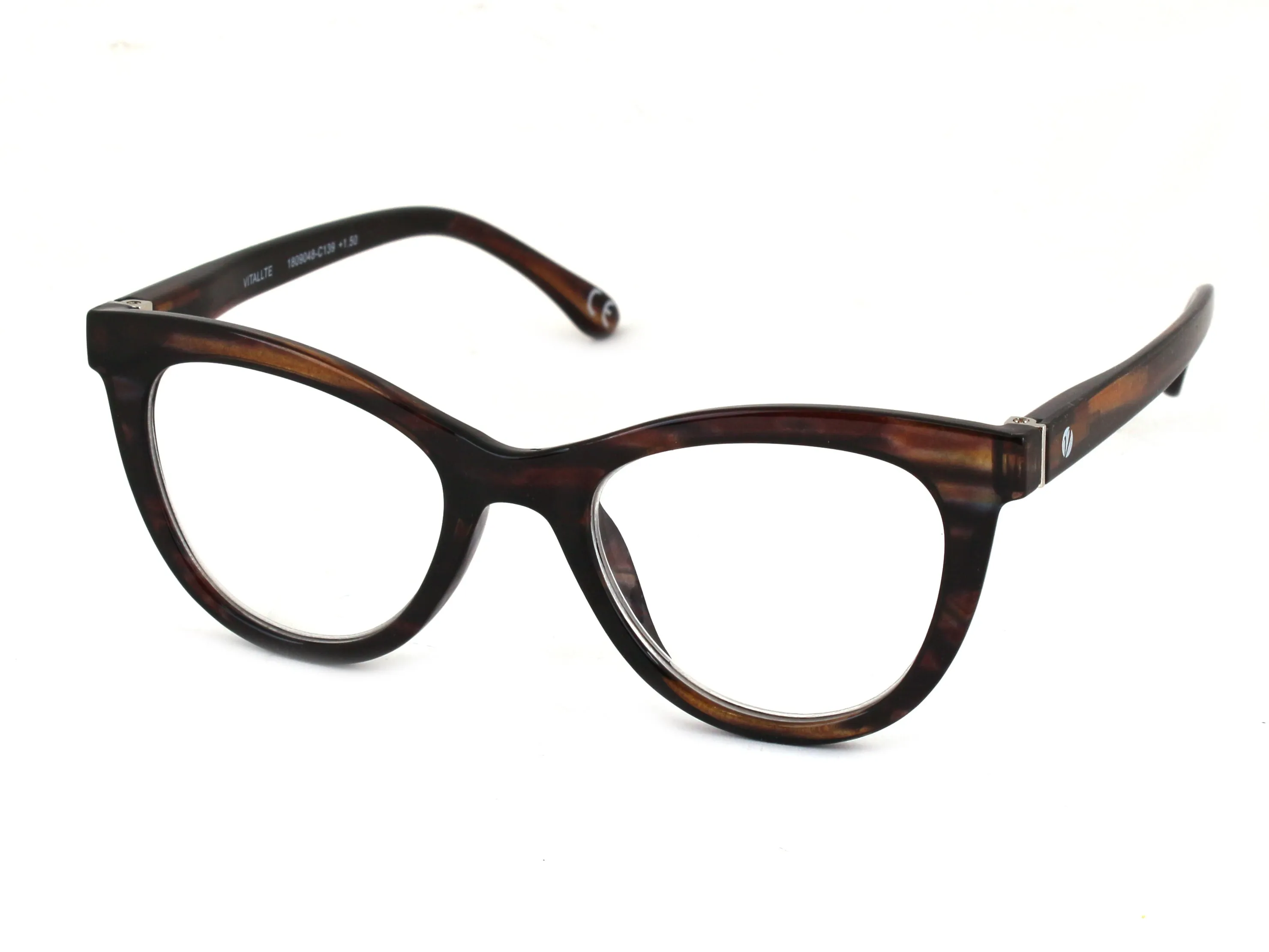 Vitallite Donna MOD. 512 Occhiali da lettura Acetato Blu Farfalla - immagine 3