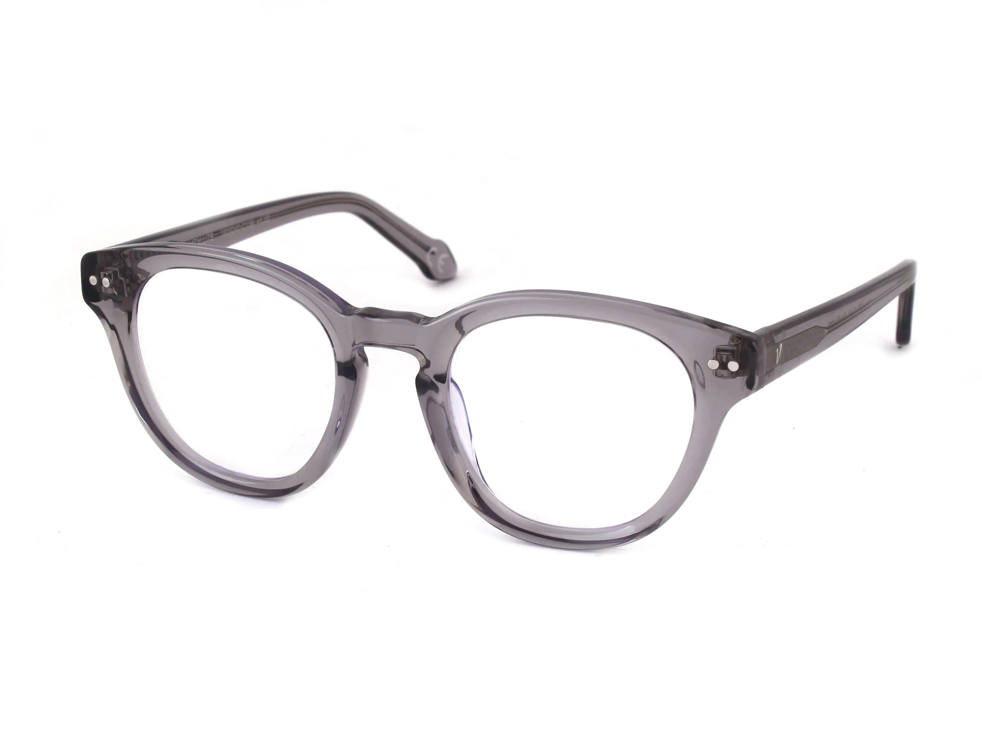 Vitallite Unisex MOD. 509 BLUE BLOCK HMC Occhiali da lettura Acetato Trasparente Pantos Anti-luce blu - immagine 2