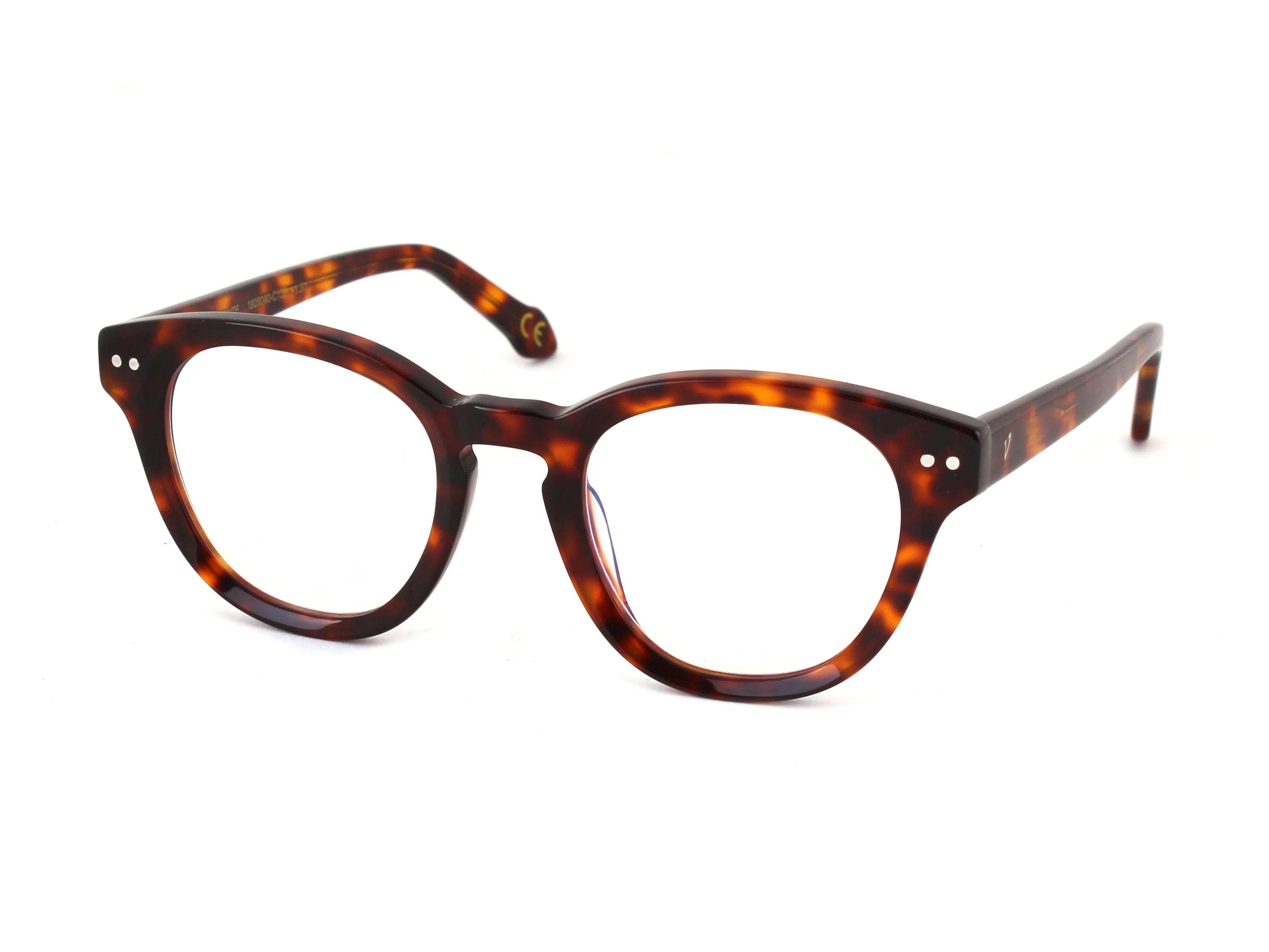 Vitallite Unisex MOD. 509 BLUE BLOCK HMC Occhiali da lettura Acetato Trasparente Pantos Anti-luce blu - immagine 3