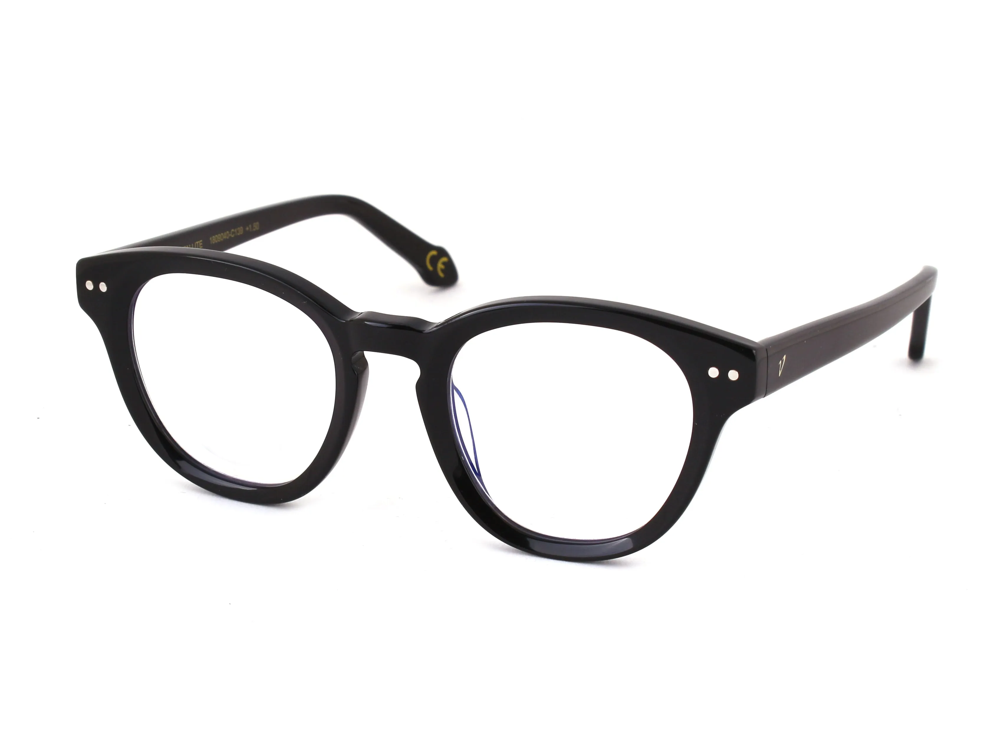 Vitallite Unisex MOD. 509 BLUE BLOCK HMC Occhiali da lettura Acetato Giallo Pantos Anti-luce blu - immagine 1