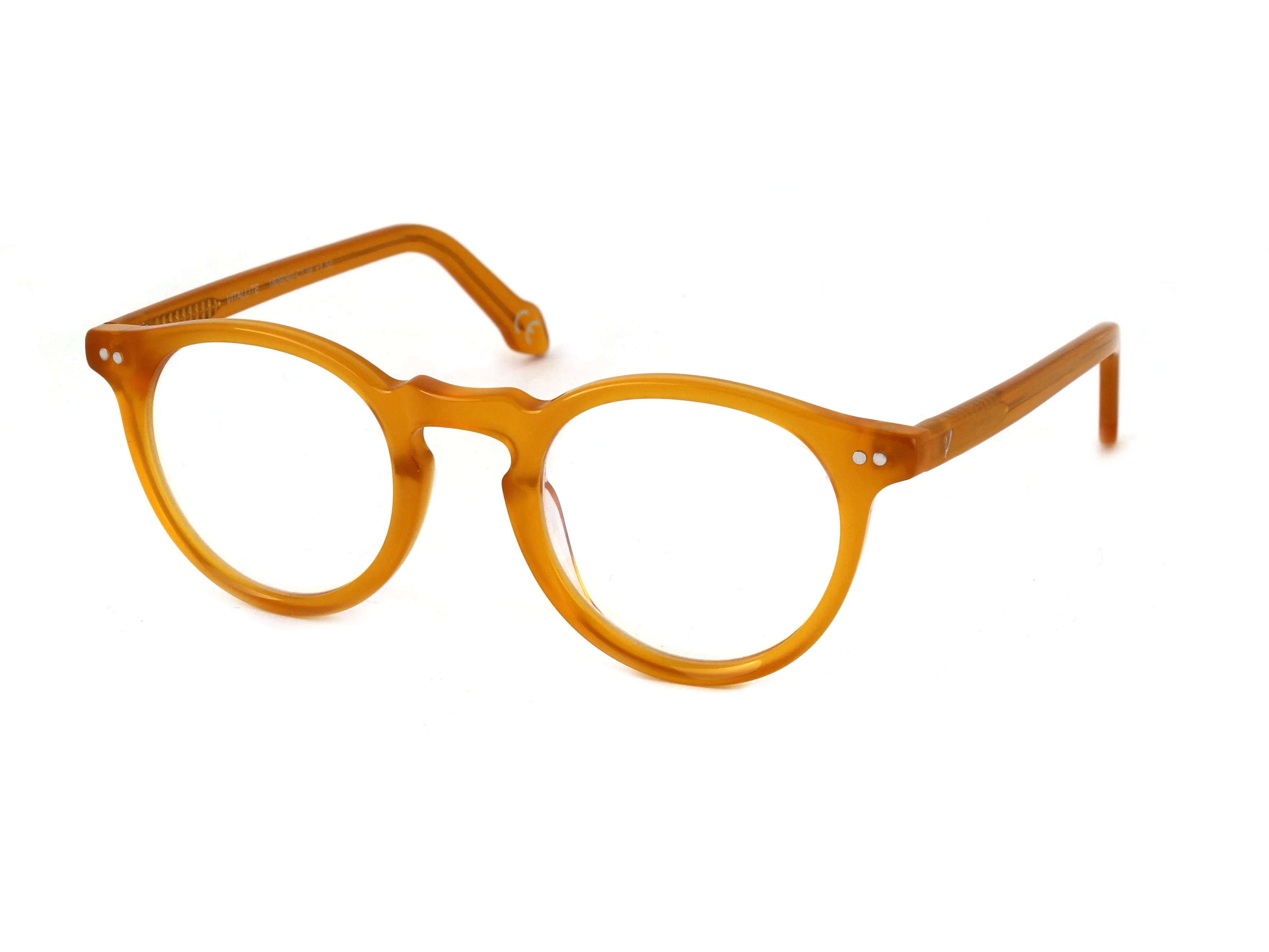 Vitallite Unisex MOD. 507 BLUE BLOCK HMC Occhiali da lettura Acetato Trasparente Trasparente Pantos Anti-luce blu - immagine 4