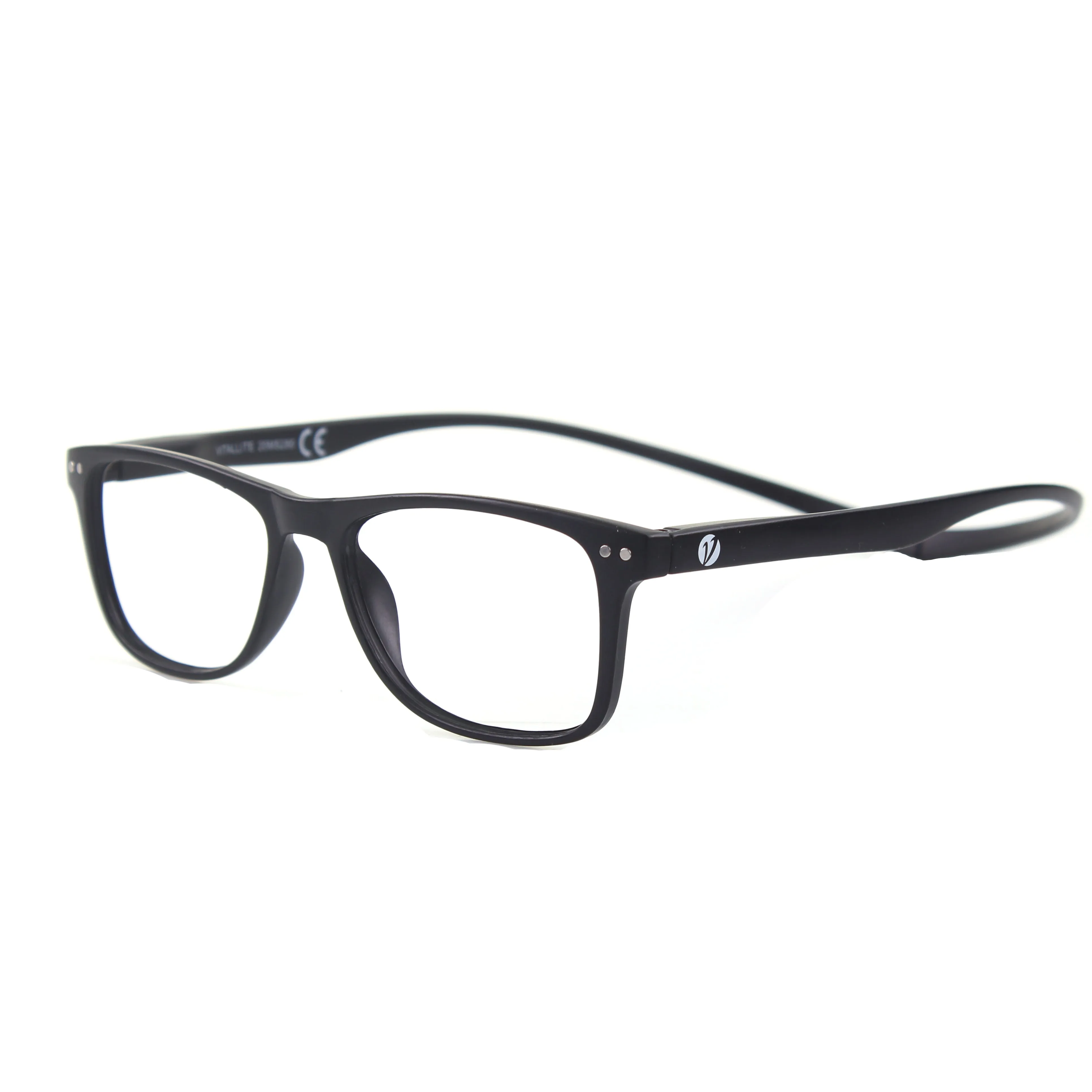 Vitallite Unisex MOD. 499 blue block HMC Occhiali da lettura Plastica Blu Squadrata Anti-luce blu - immagine 4