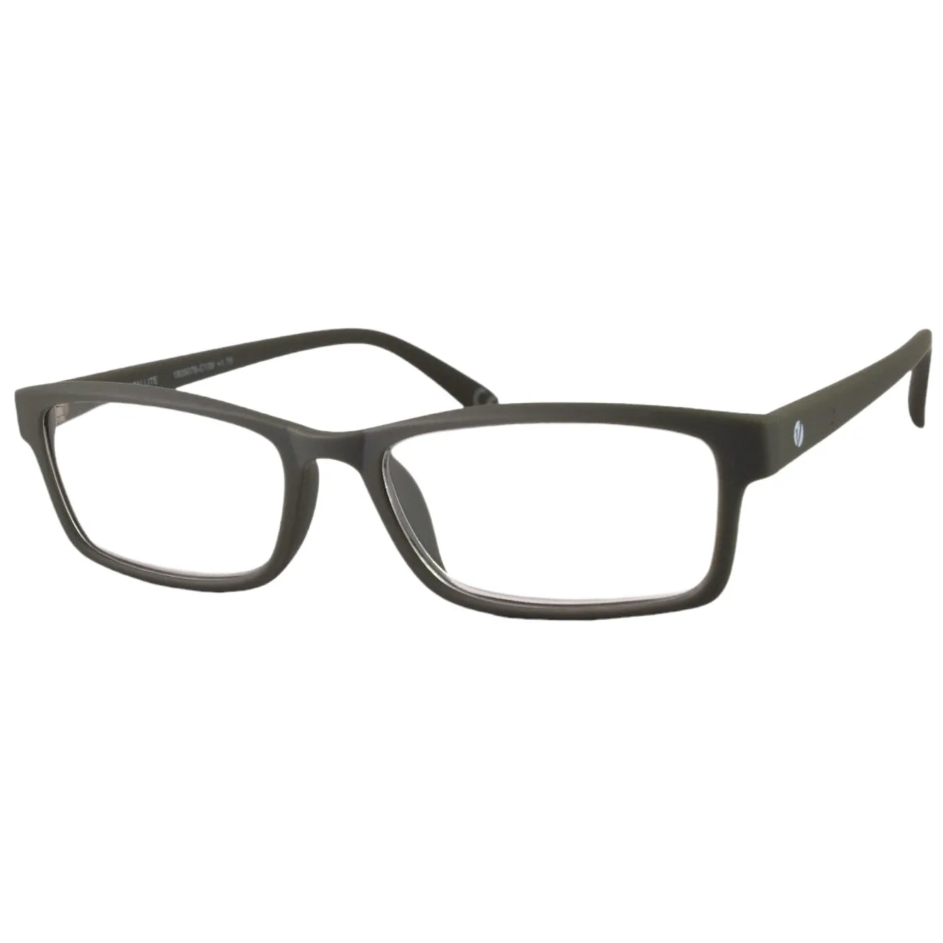 Vitallite Unisex MOD. 498 Occhiali da lettura Acetato Trasparente Squadrata - immagine 4