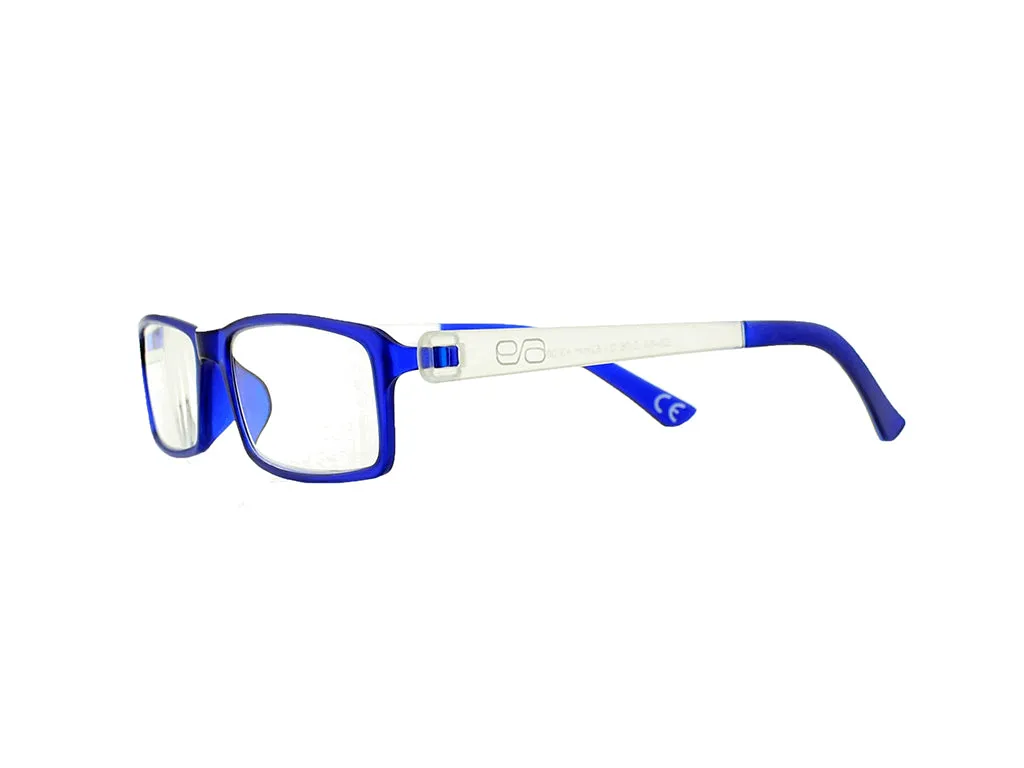 Easy Reading Unisex ER464 Occhiali da lettura Plastica Nero - immagine 2