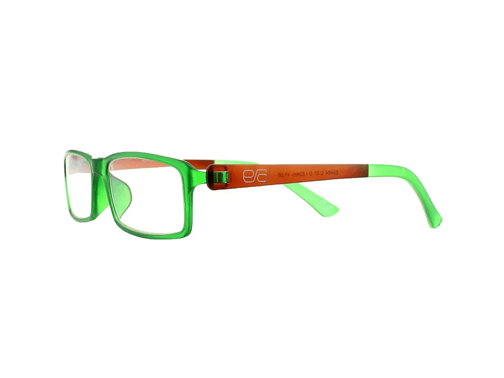 Easy Reading Unisex ER464 Occhiali da lettura Plastica Trasparente - immagine 3