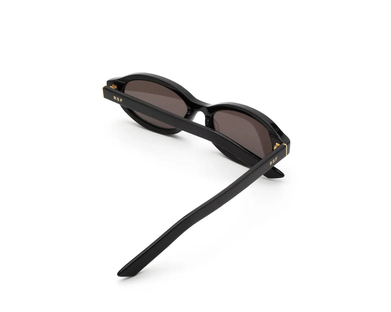 Retrosuperfuture 4FK PAROLA BLACK Occhiali da sole Acetato Nero Grigio Geometrica Normale - immagine 3
