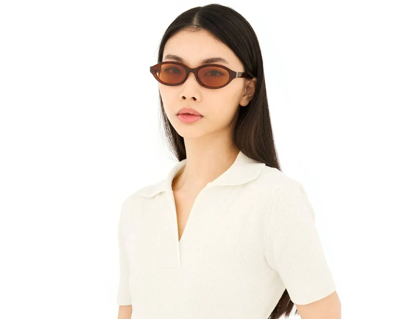 Retrosuperfuture 8P9 PAROLA HAVANA DIVERSA Occhiali da sole Acetato Havana Marrone Geometrica Normale - immagine 4
