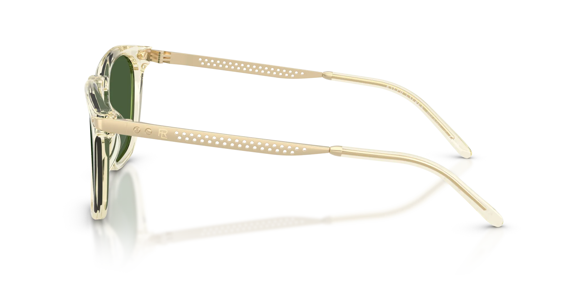 Ralph Lauren RL8233U 503471 Occhiali da sole Acetato Giallo Verde Squadrata Normale - immagine 4