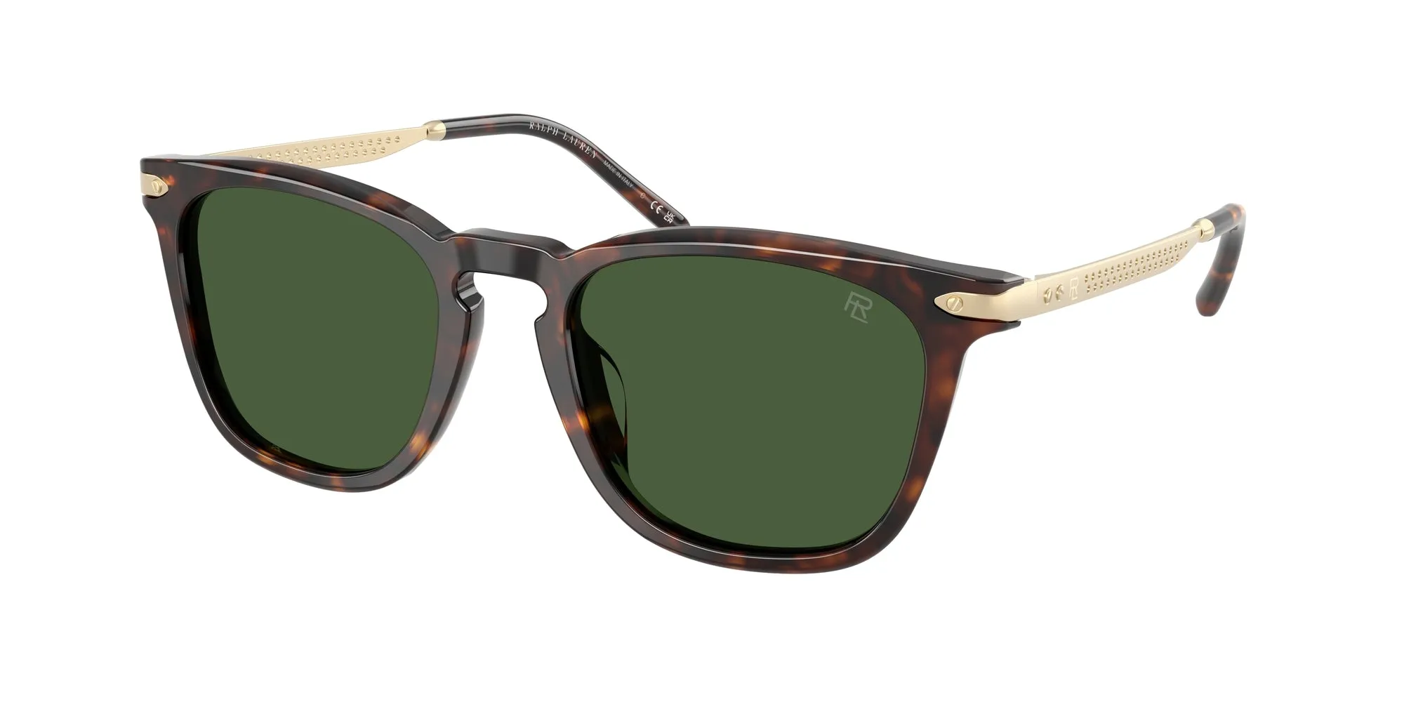 Ralph Lauren RL8233U 500371 Occhiali da sole Acetato Marrone Verde Squadrata Normale - immagine 1