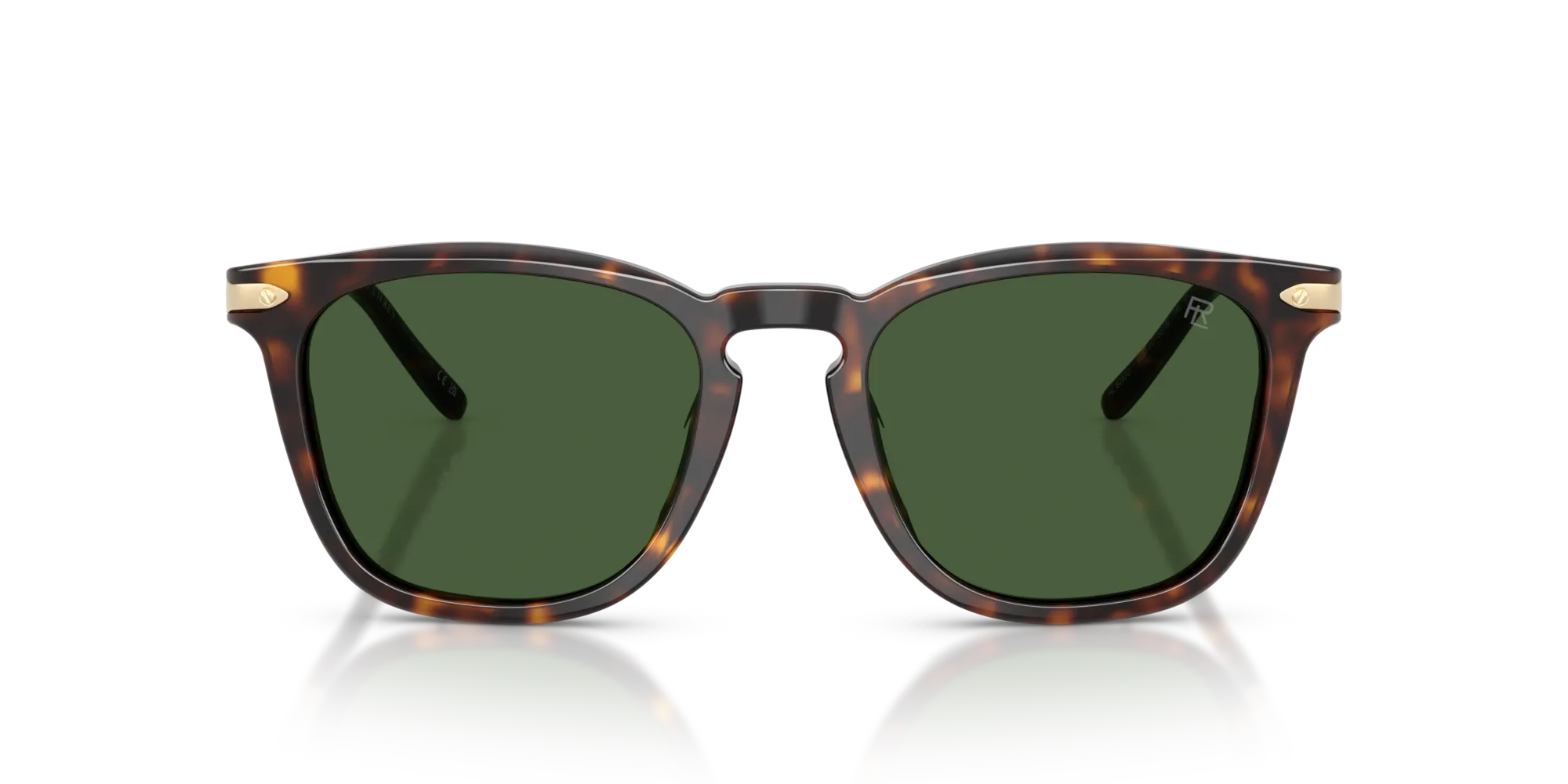 Ralph Lauren RL8233U 500371 Occhiali da sole Acetato Marrone Verde Squadrata Normale - immagine 3