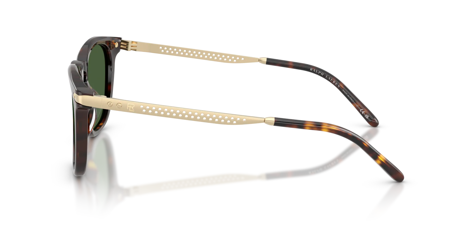 Ralph Lauren RL8233U 500371 Occhiali da sole Acetato Marrone Verde Squadrata Normale - immagine 4