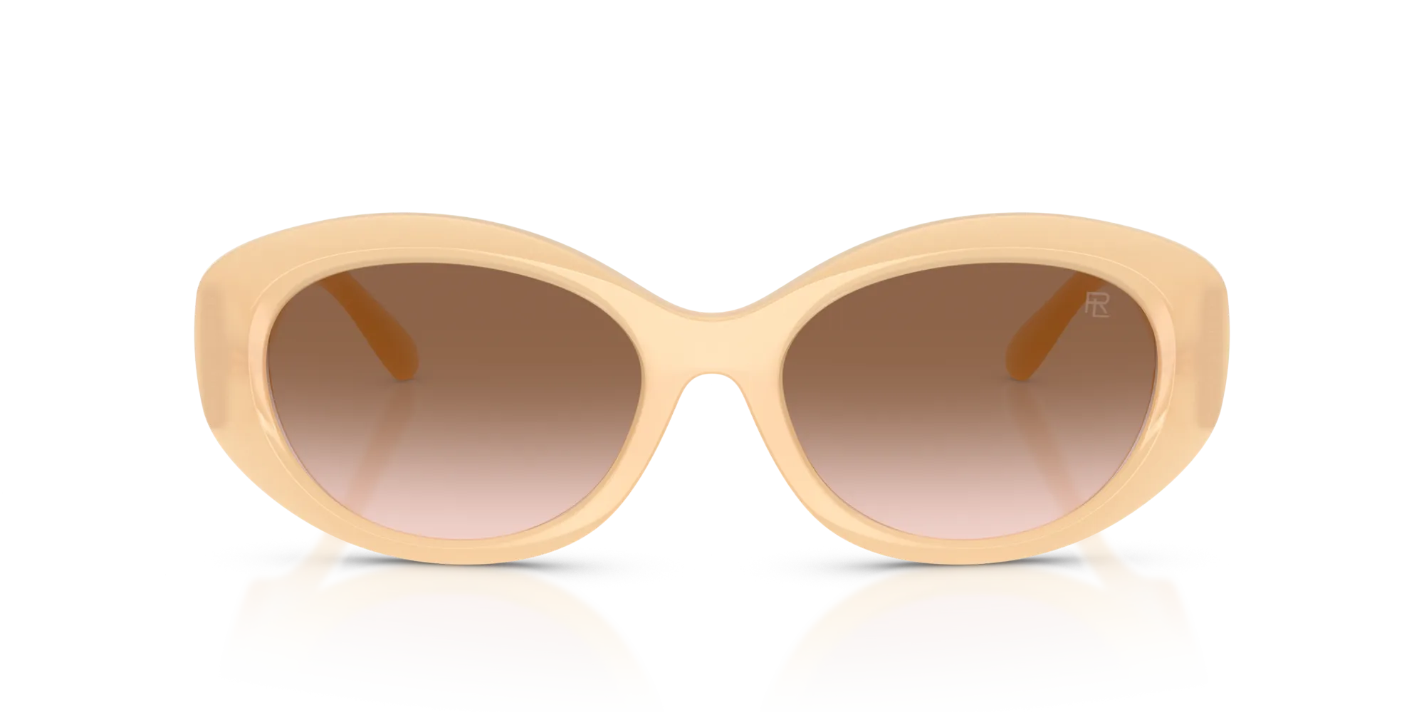Ralph Lauren RL8232U 624513 Occhiali da sole Iniettato Rosa Marrone Rotonda Normale Sfumato - immagine 3
