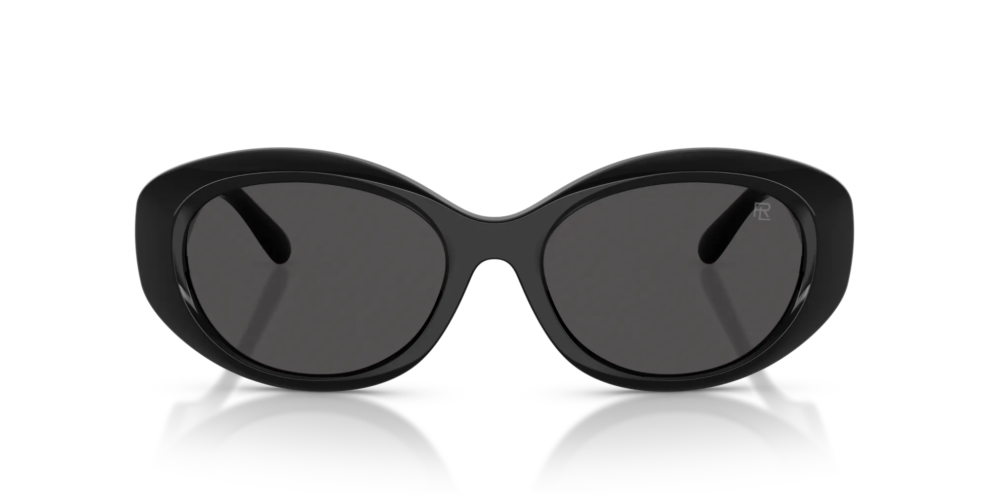 Ralph Lauren RL8232U 500187 Occhiali da sole Iniettato Nero Grigio Rotonda Normale - immagine 3