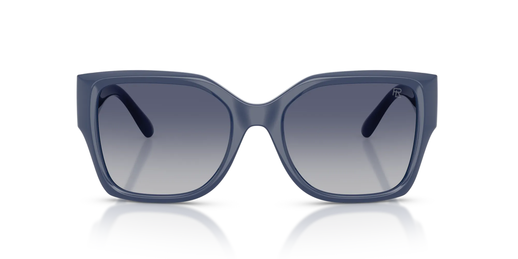 Ralph Lauren RL8230U 62804L Occhiali da sole Iniettato Blu Blu Squadrata Normale Sfumato - immagine 3